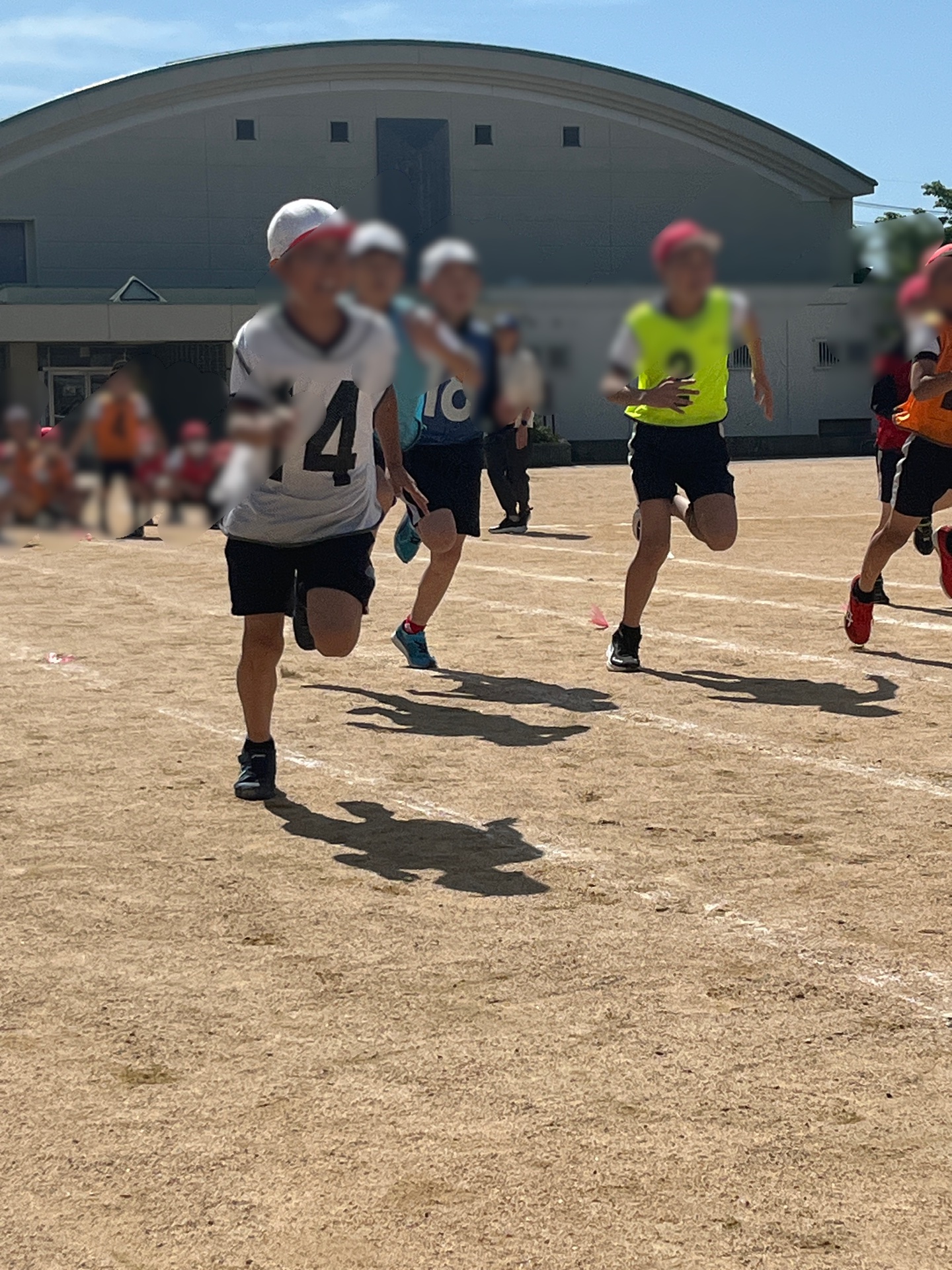 腕を振れてますね