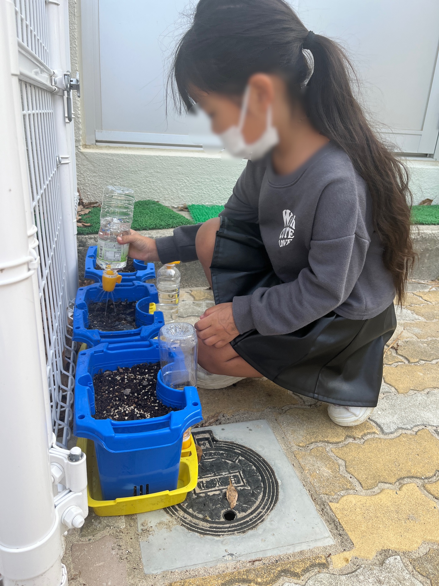 お日さんがいっぱいあたるといいね