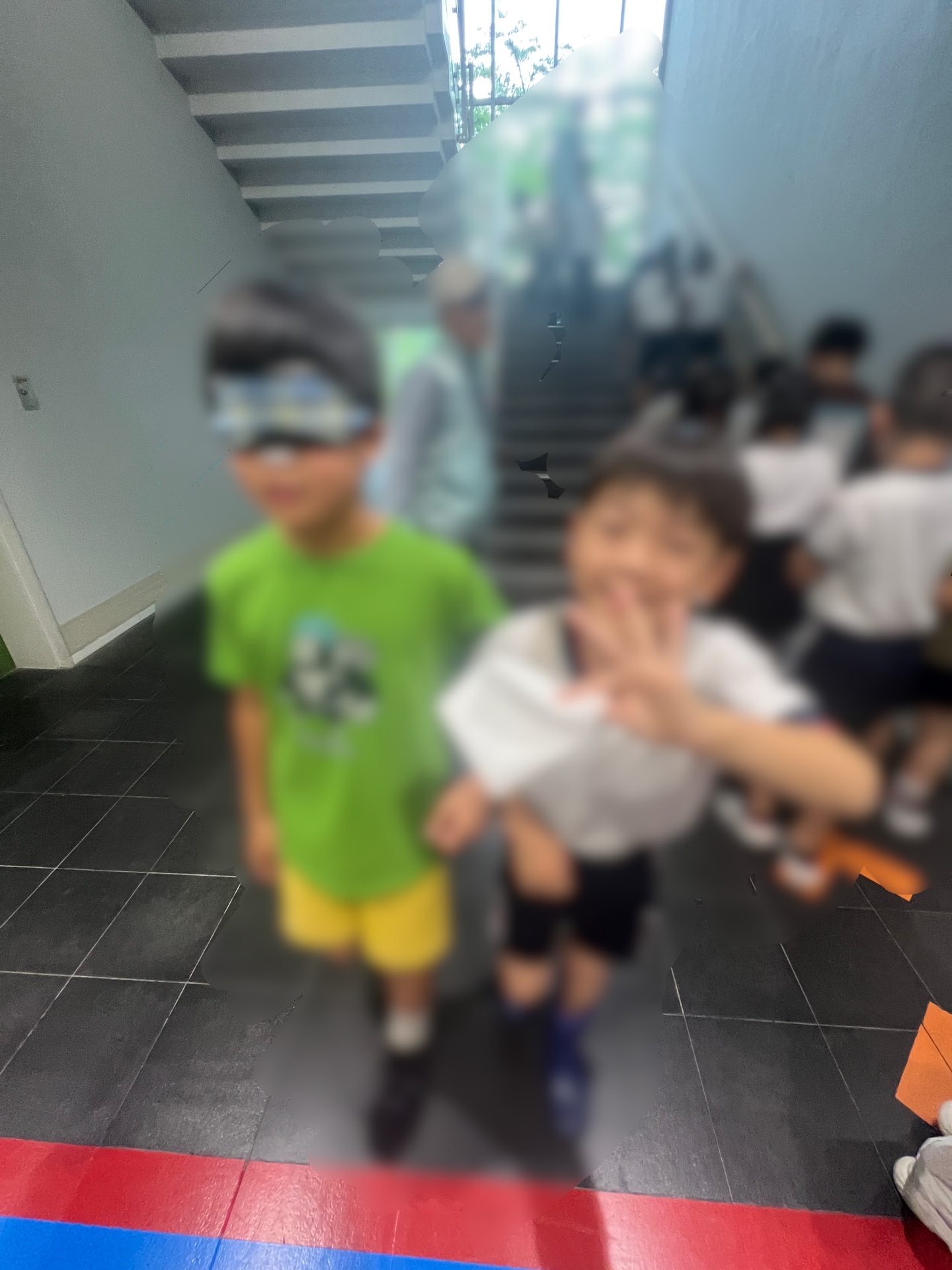 階段、大丈夫でした
