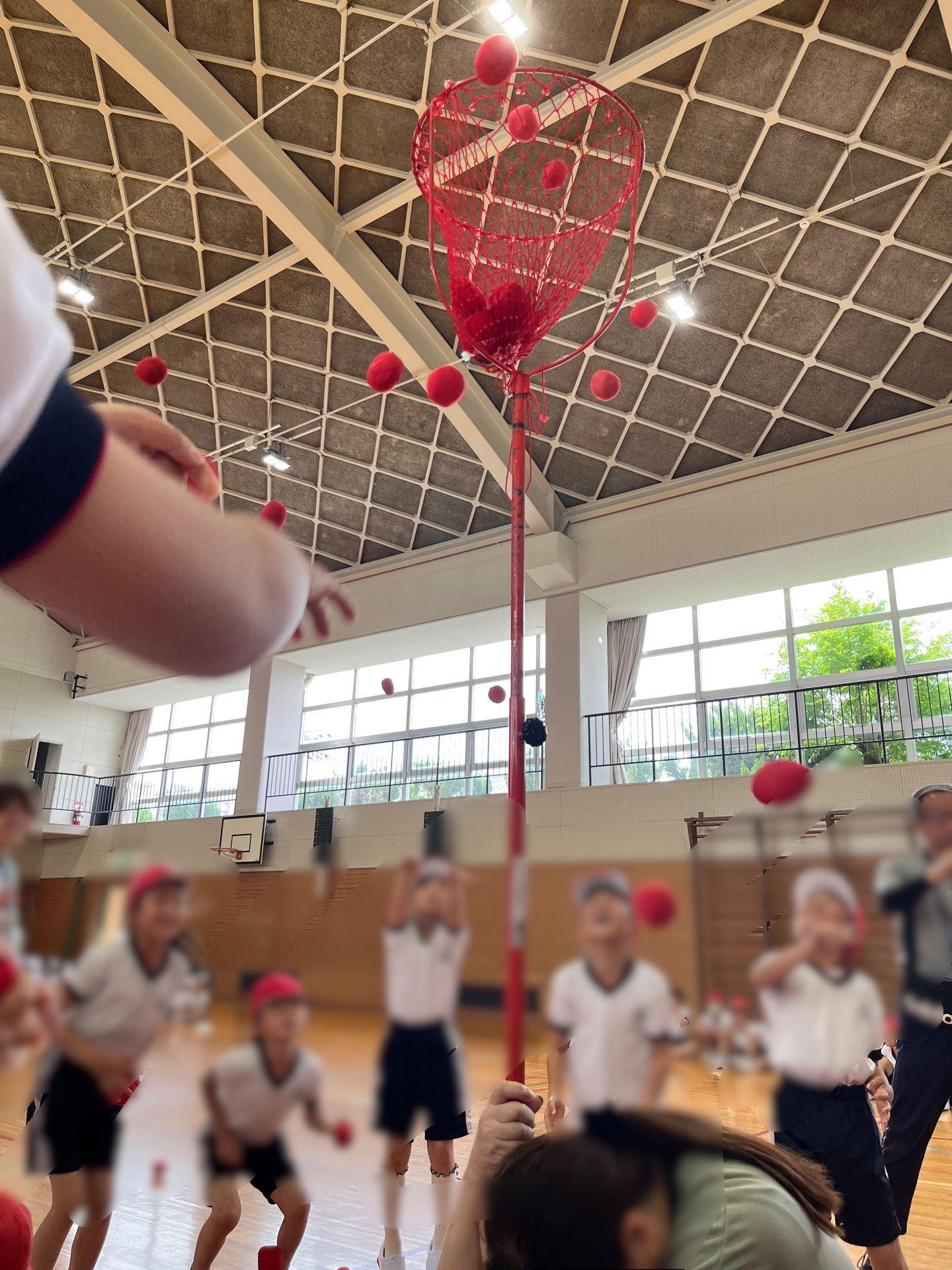 素晴らしい声援です