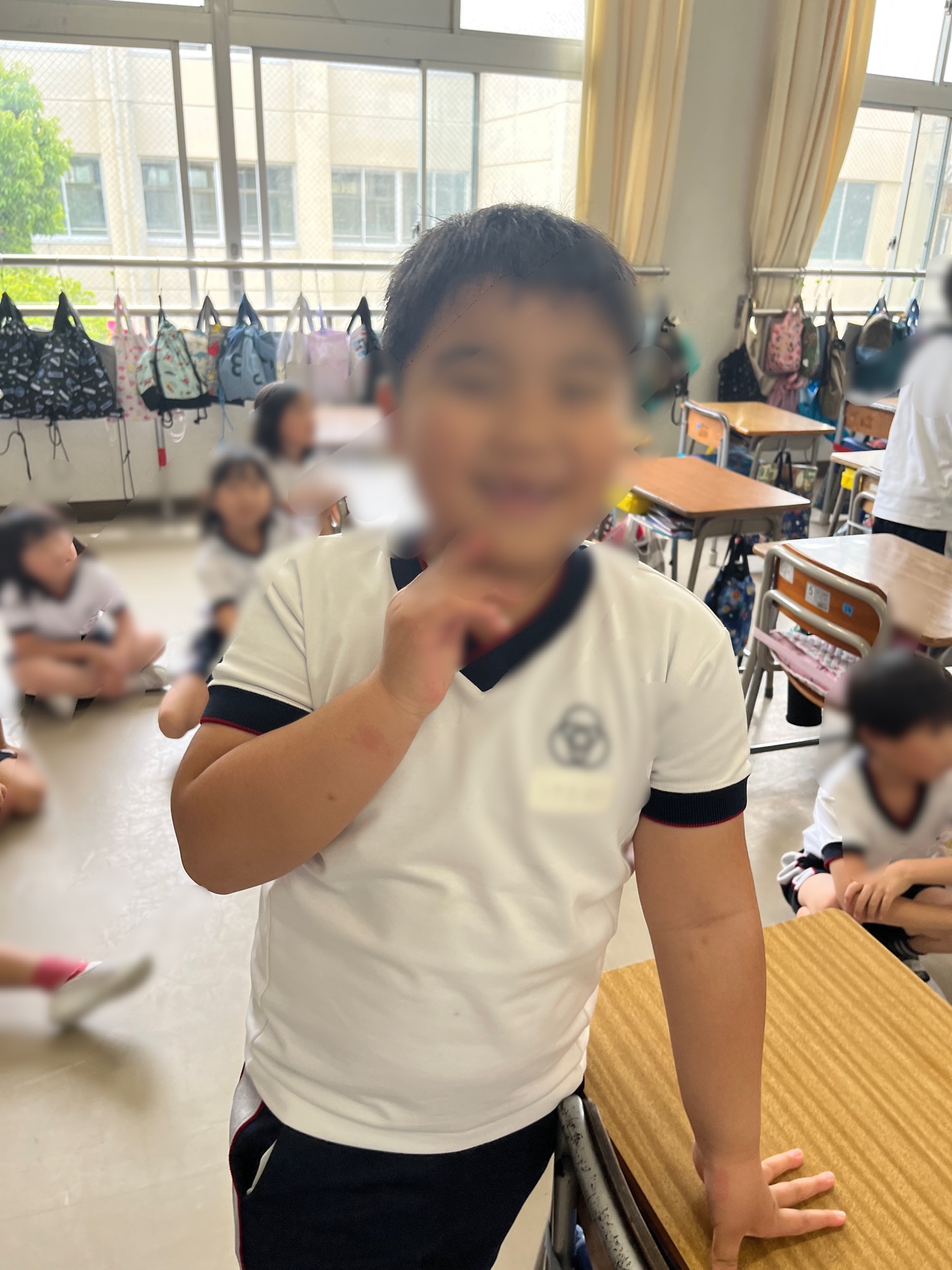 元気ポーズその1