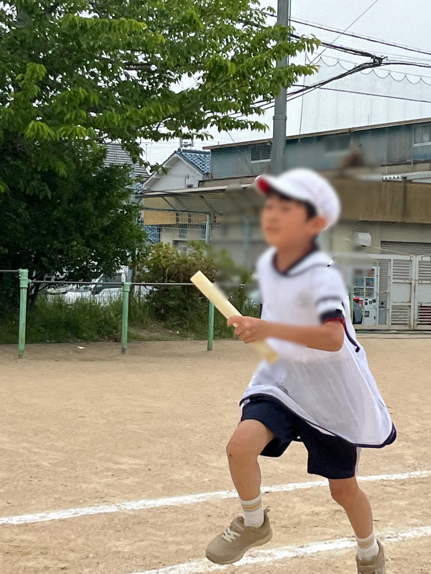 しっかりと足も上がってるぜ