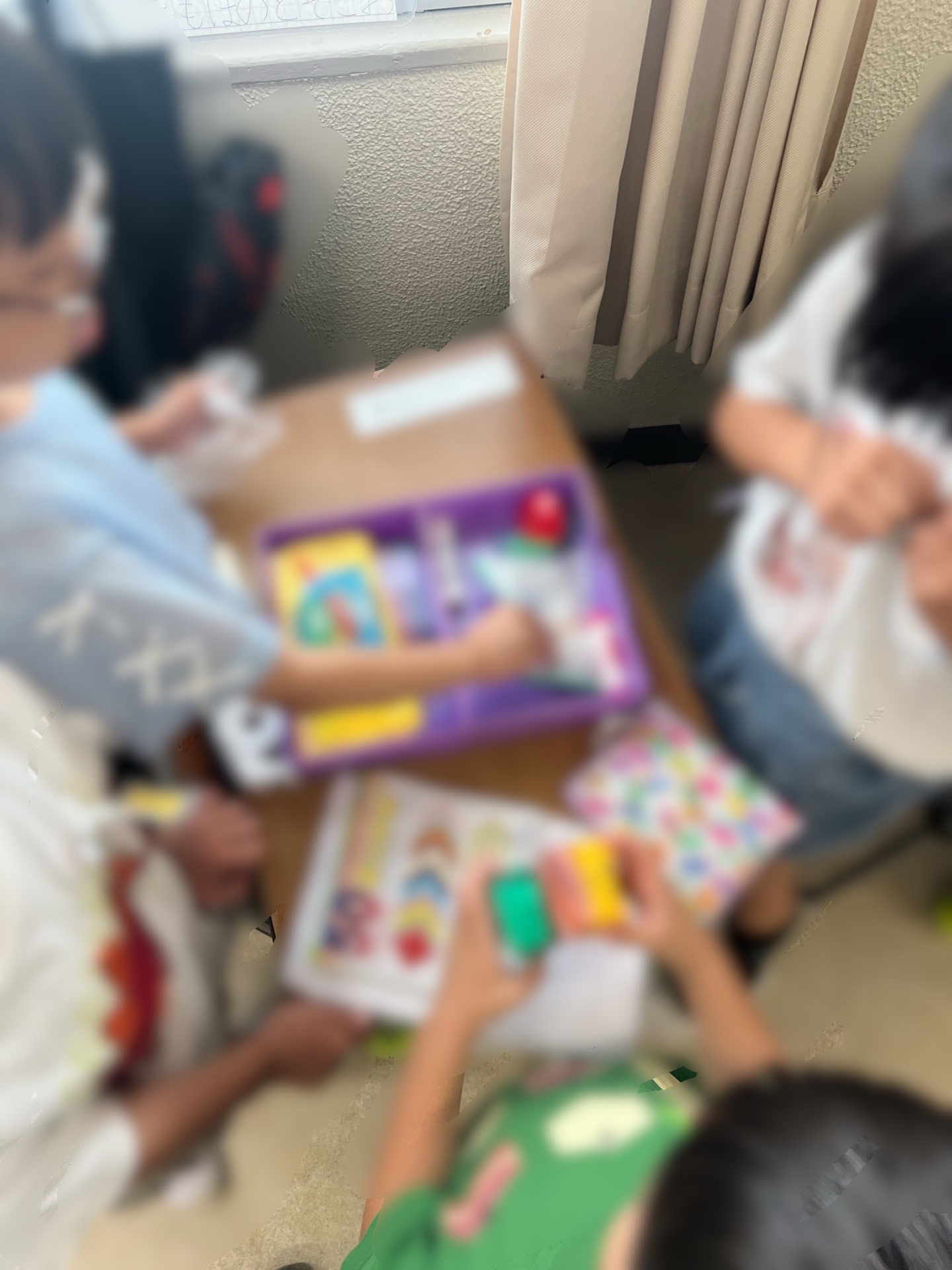 お道具箱の御片付け