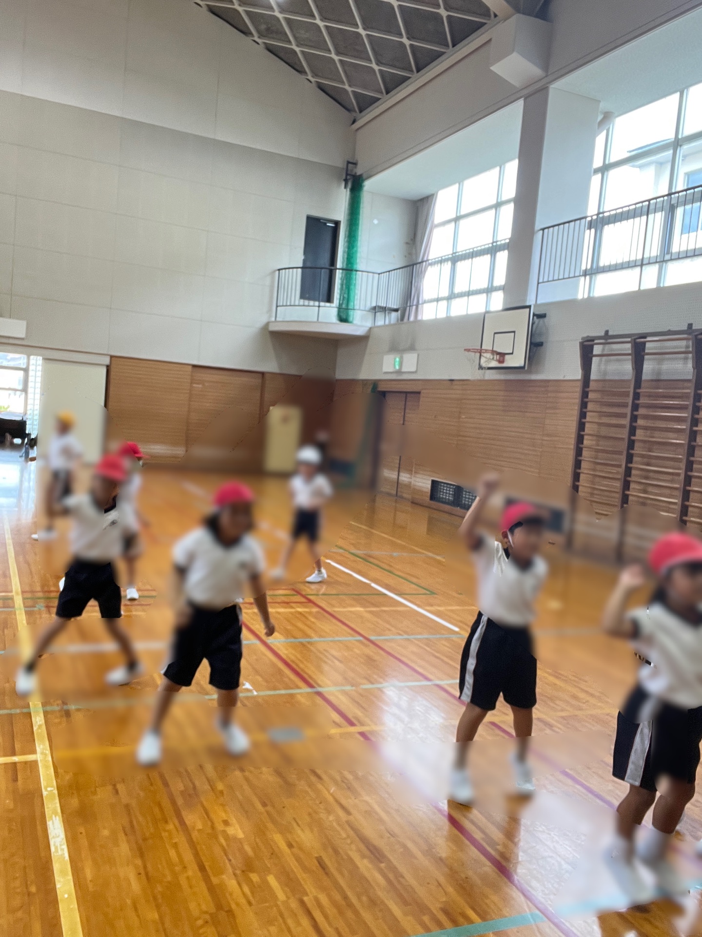 隊形移動後もすぐダンス