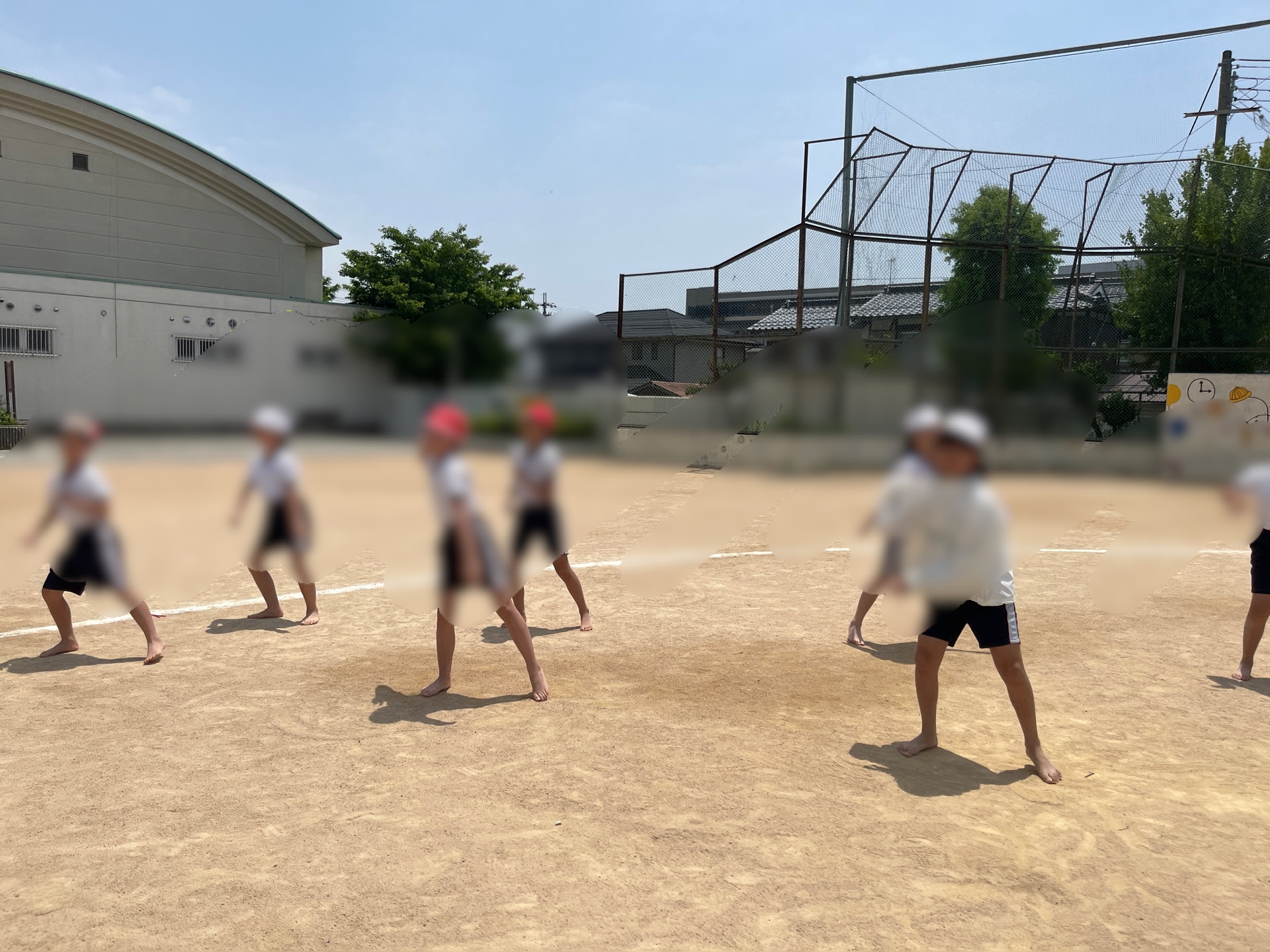 隊形も取れてる