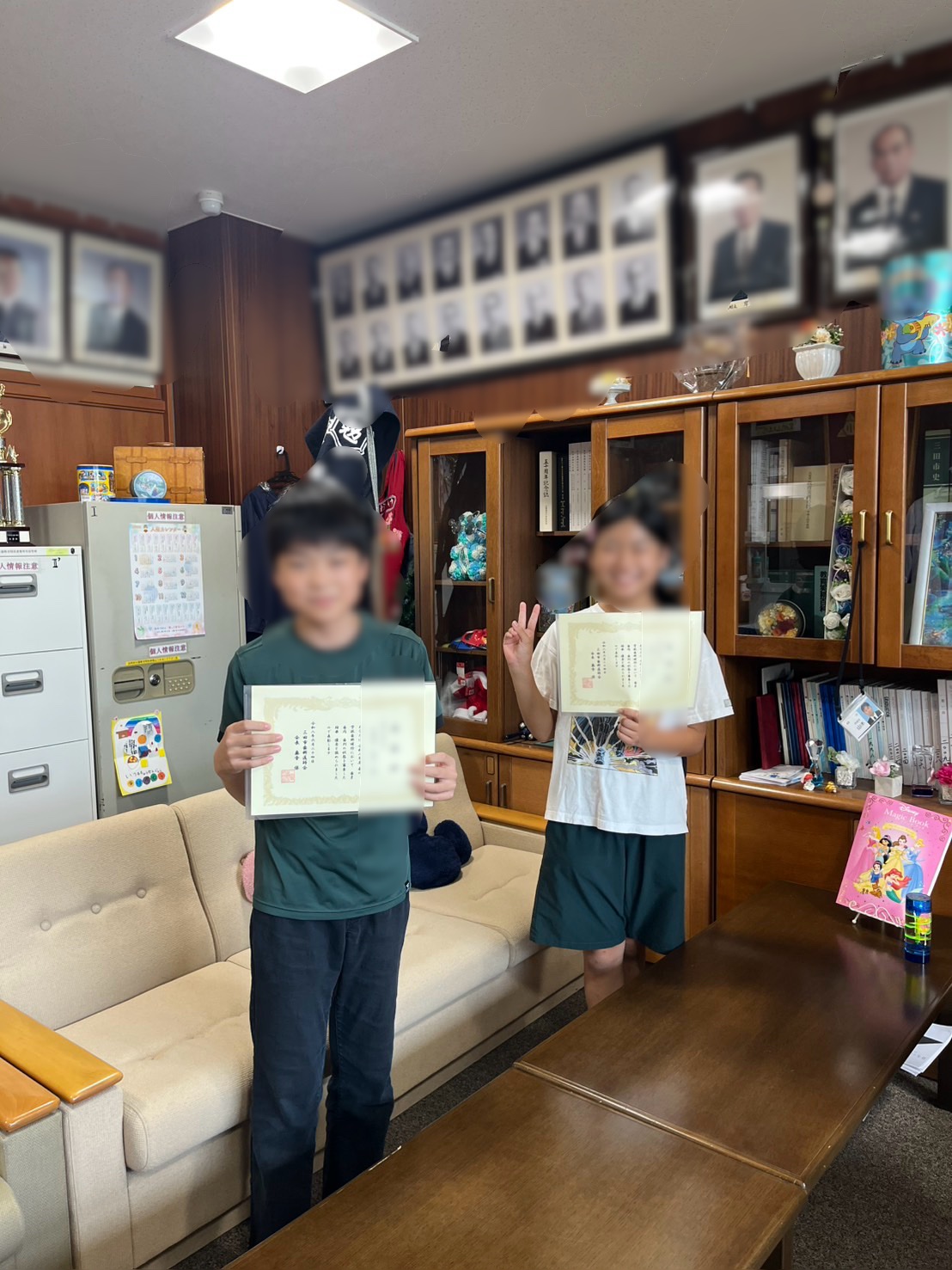 よい歯を表彰しました