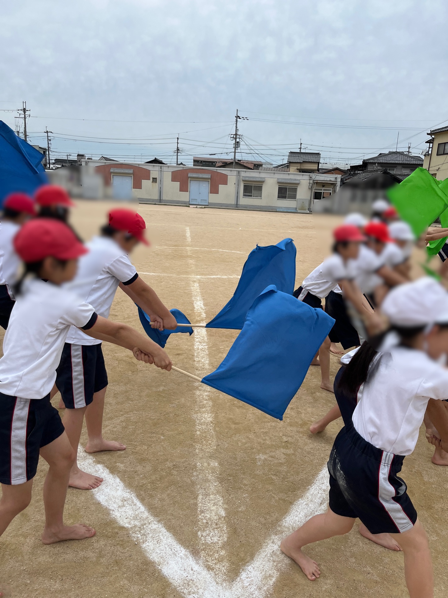 フラッグの音もそろってきた