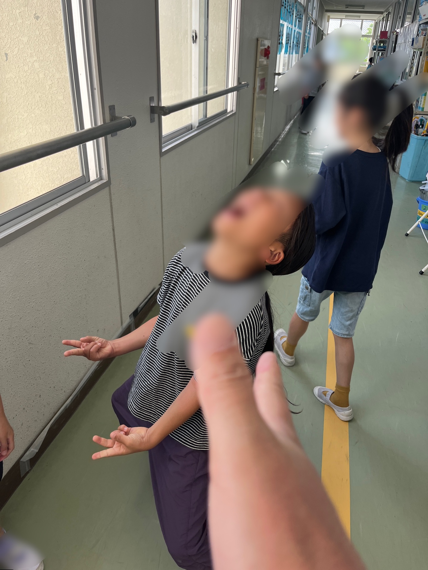 大きいリアクションに驚き