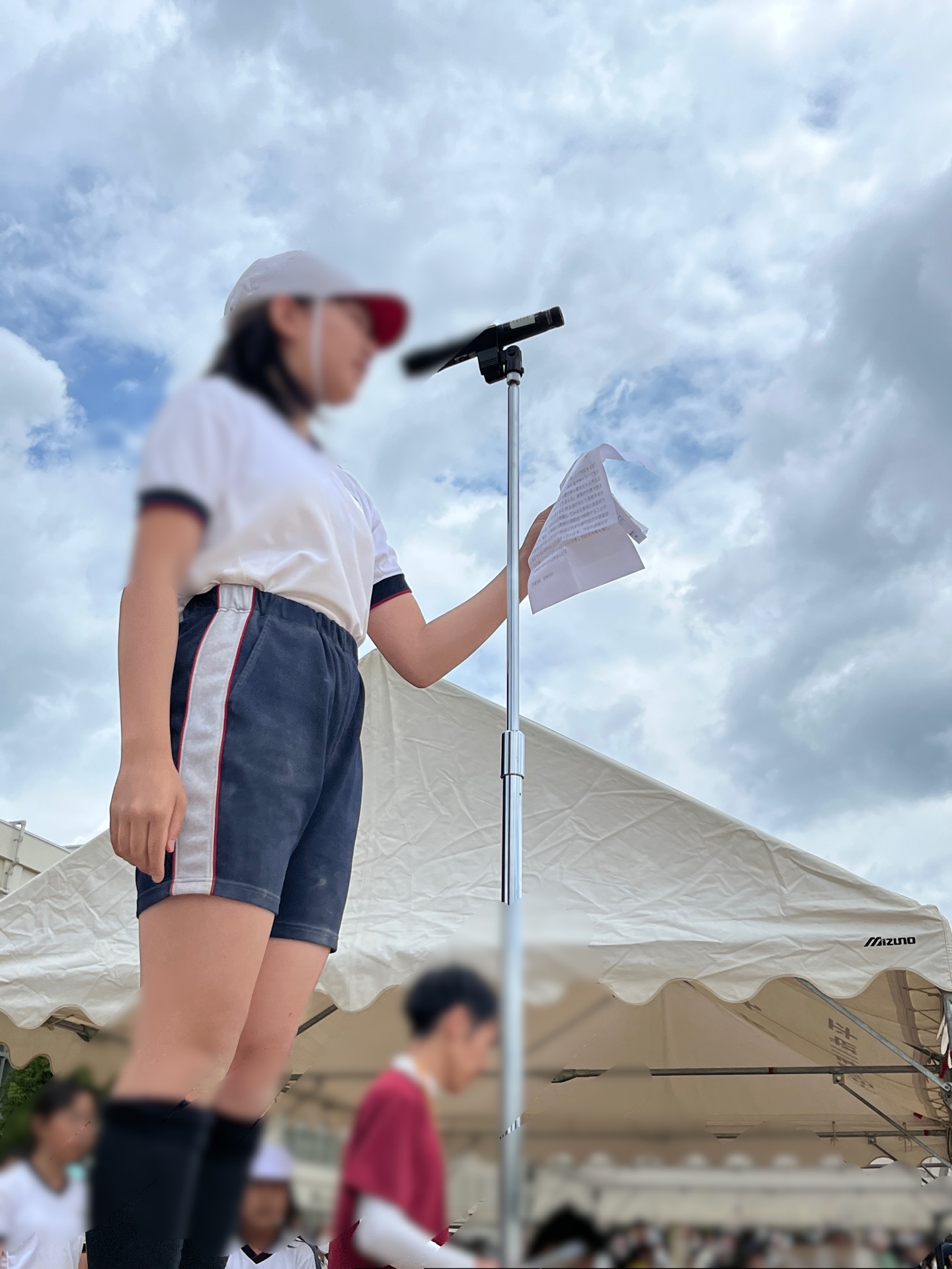 児童代表の挨拶