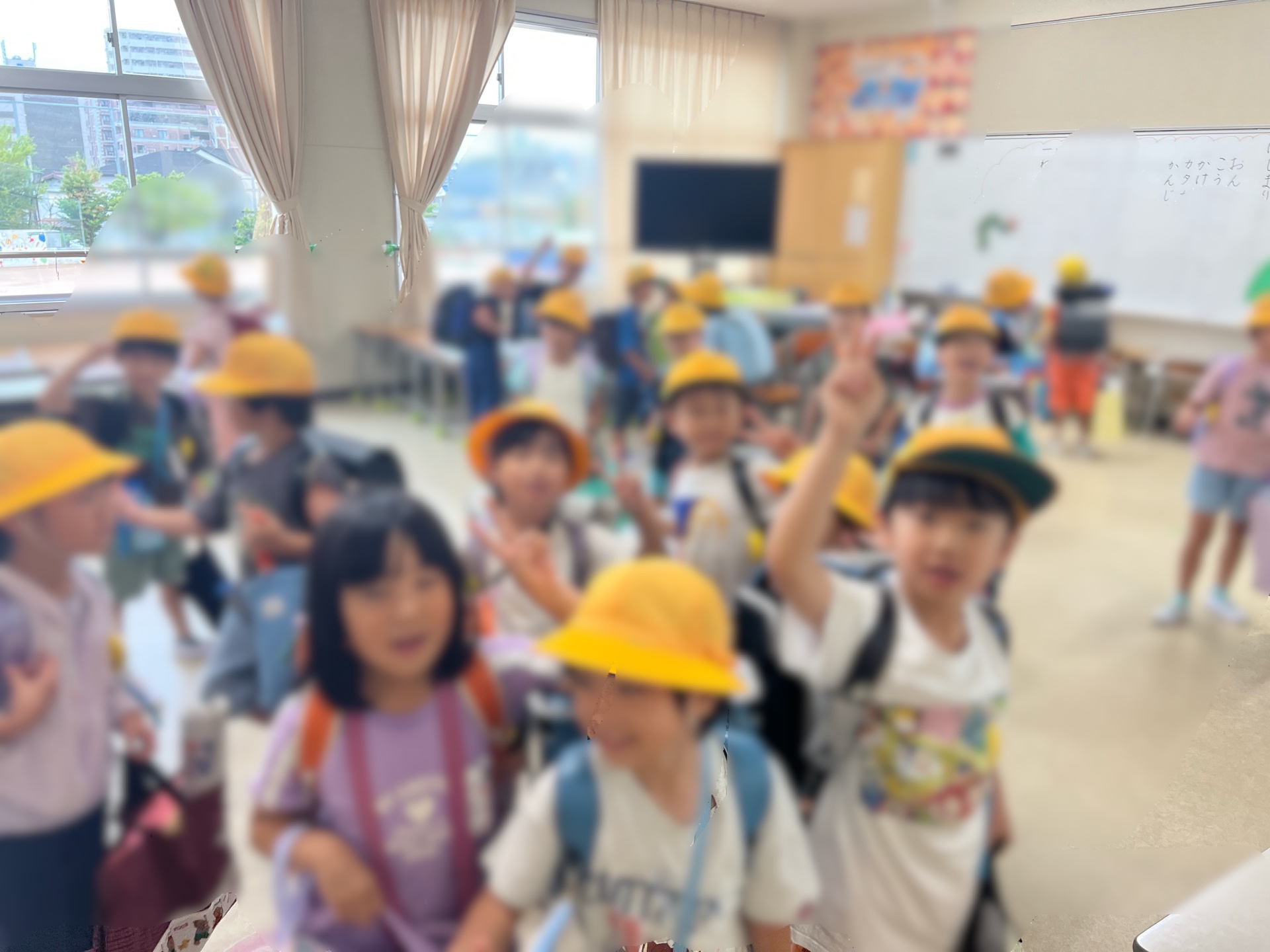 1年教室移動完了