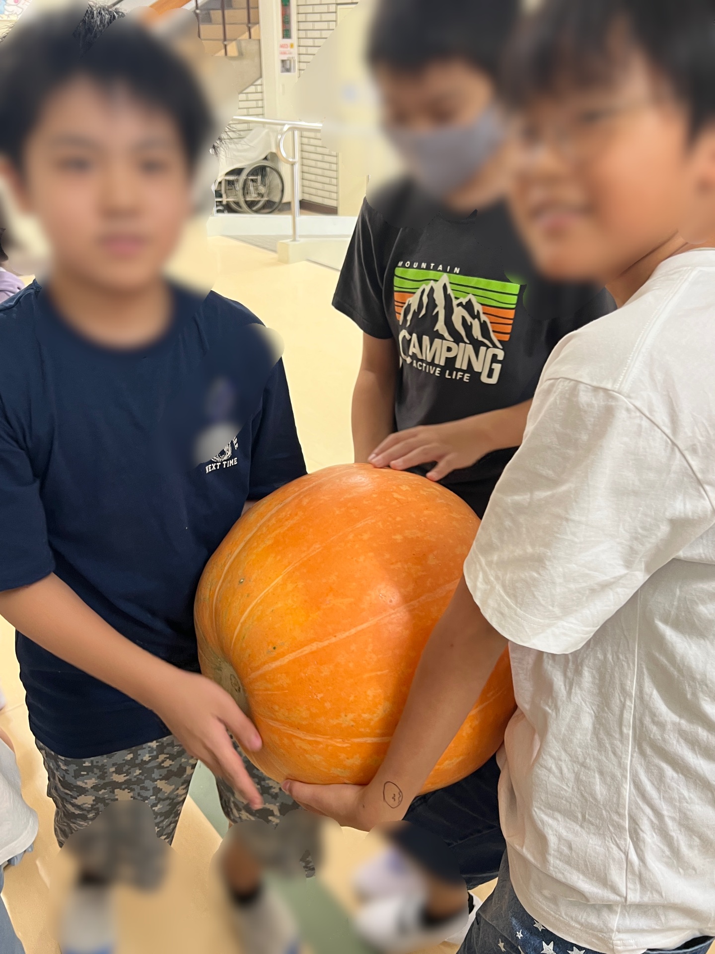 校長先生のお話で話したおばけかぼちゃ
