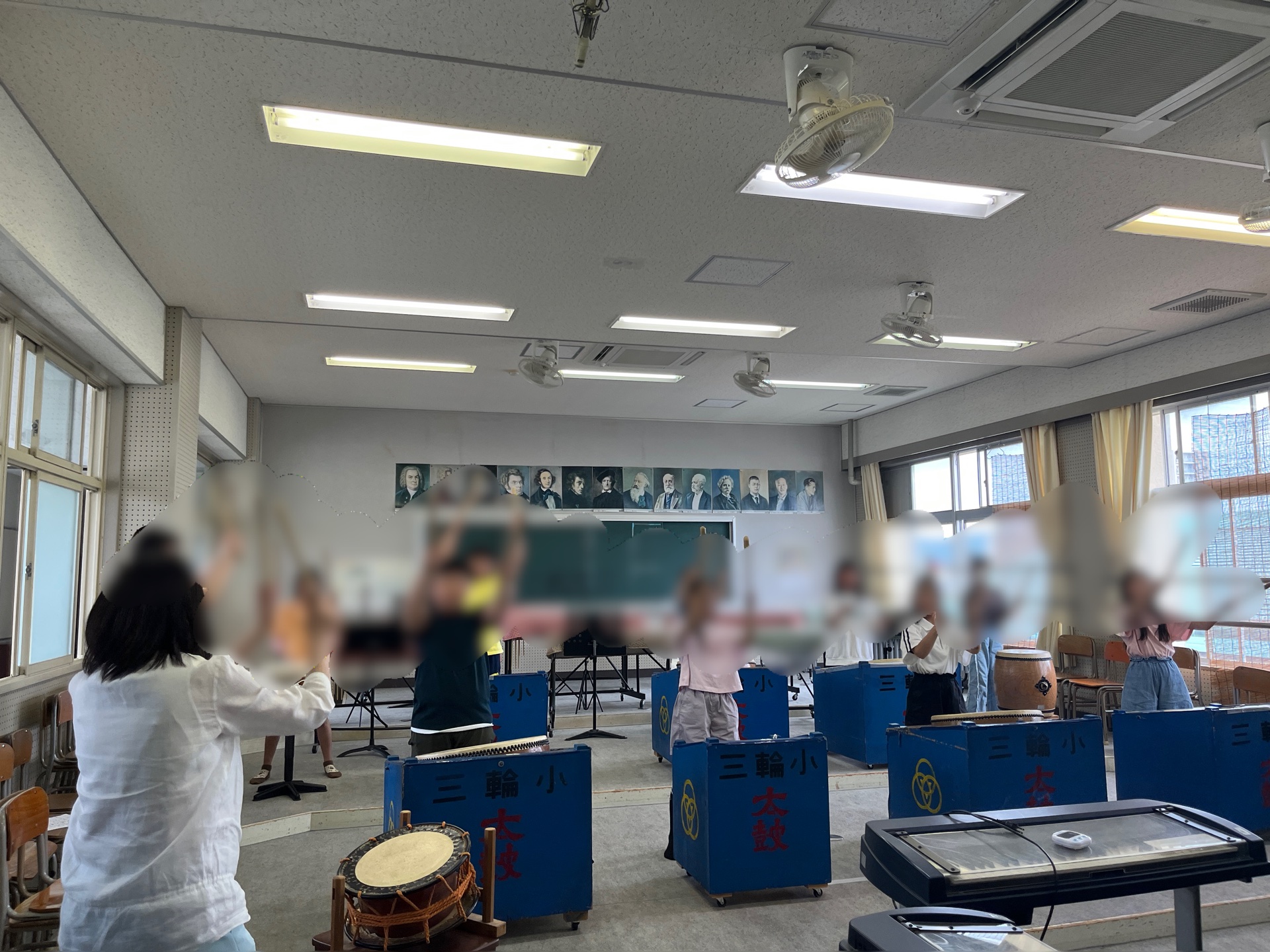 部長の掛け声が響いています