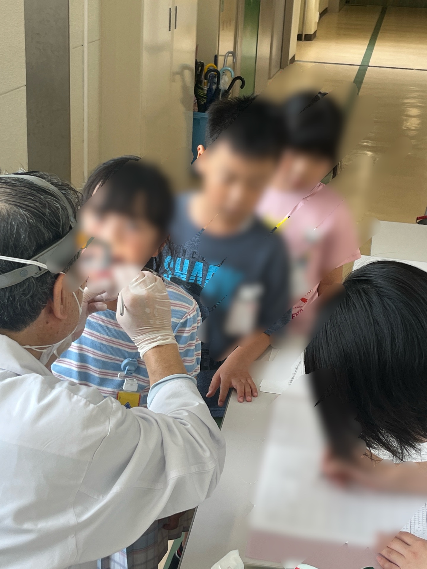 あーん、歯科健康診断