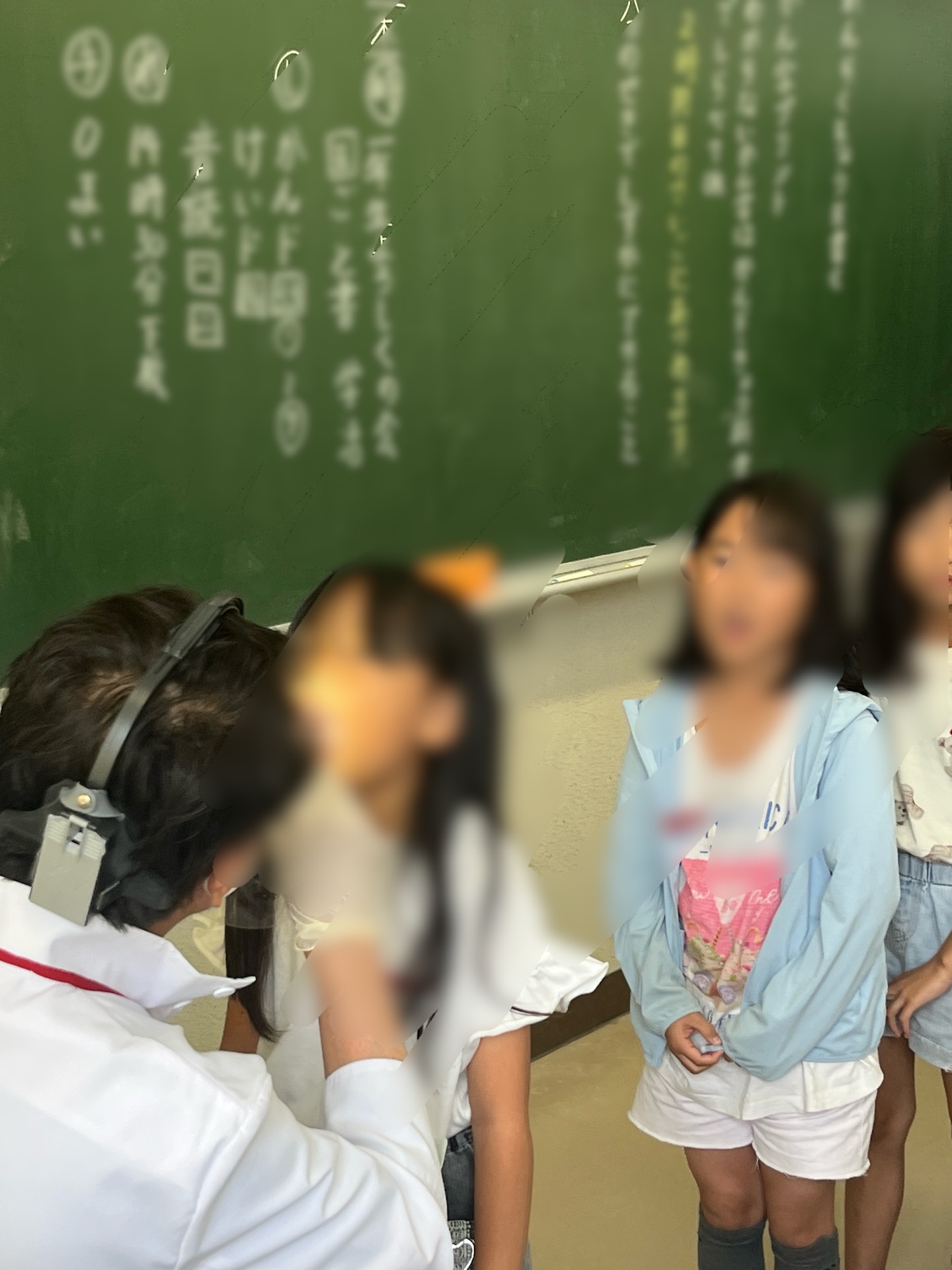 しっかり見てください、歯科健康診断