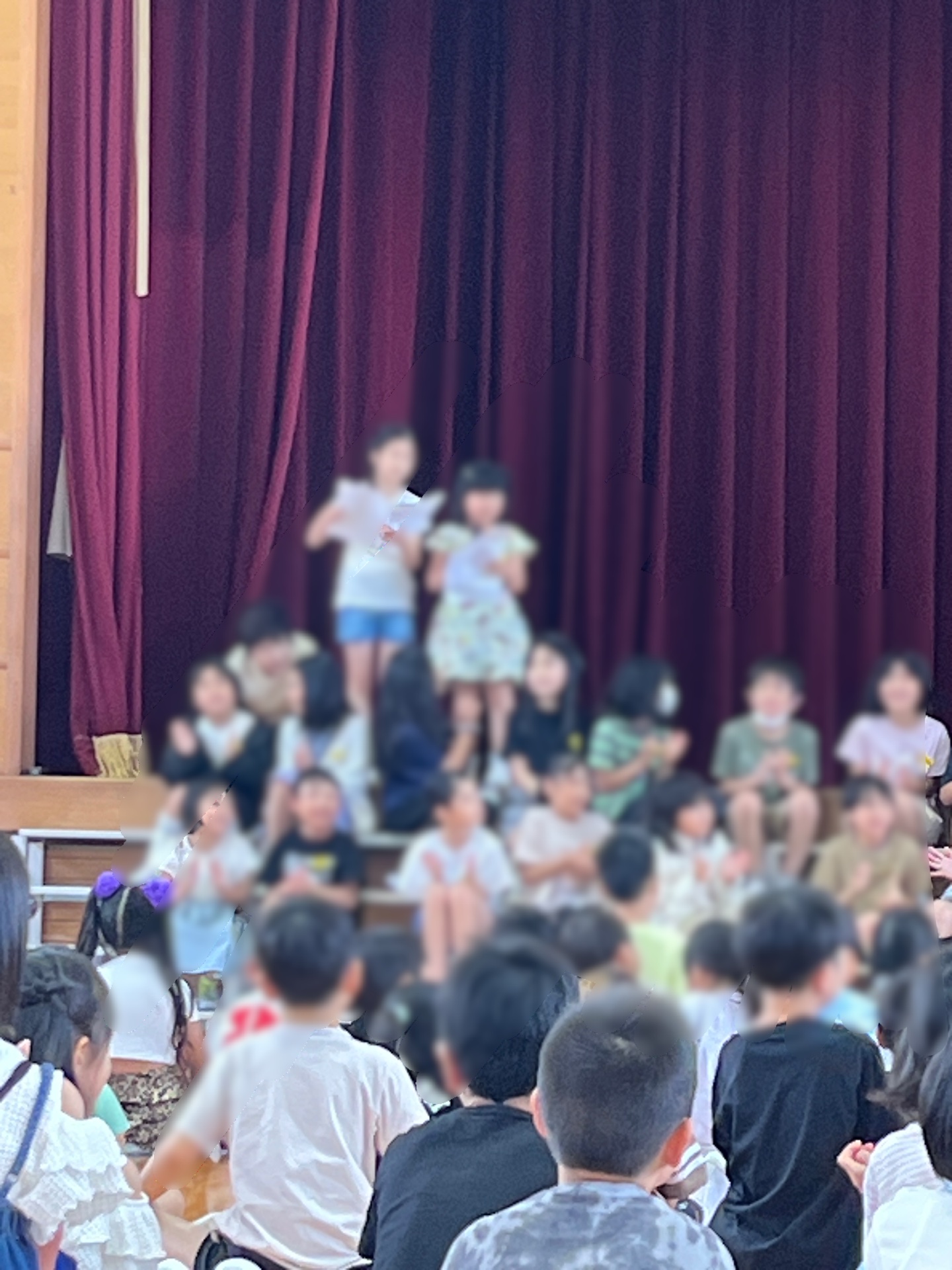 盛り上げじょうずな4年生