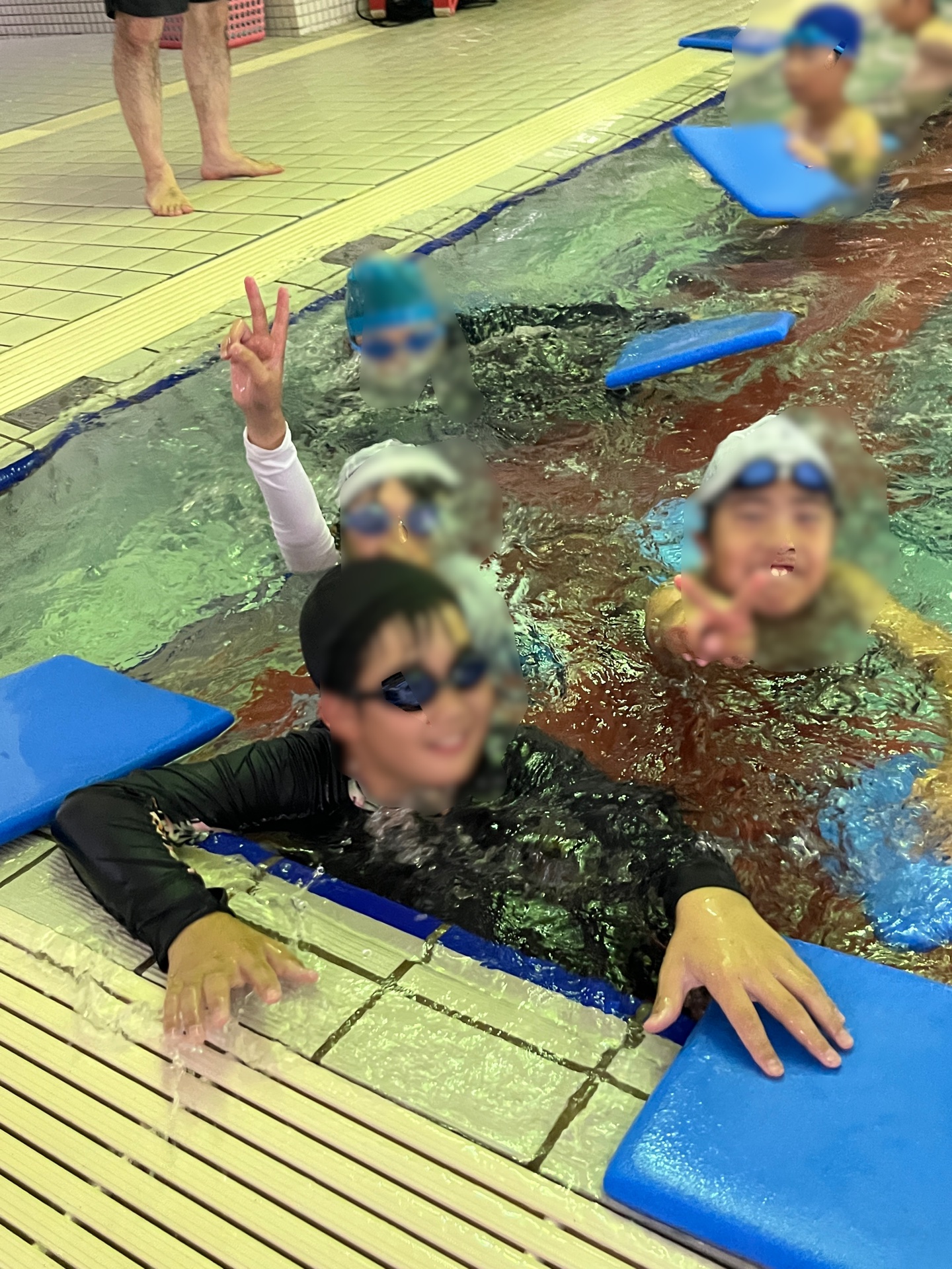 元気です！って、声を出す6年生