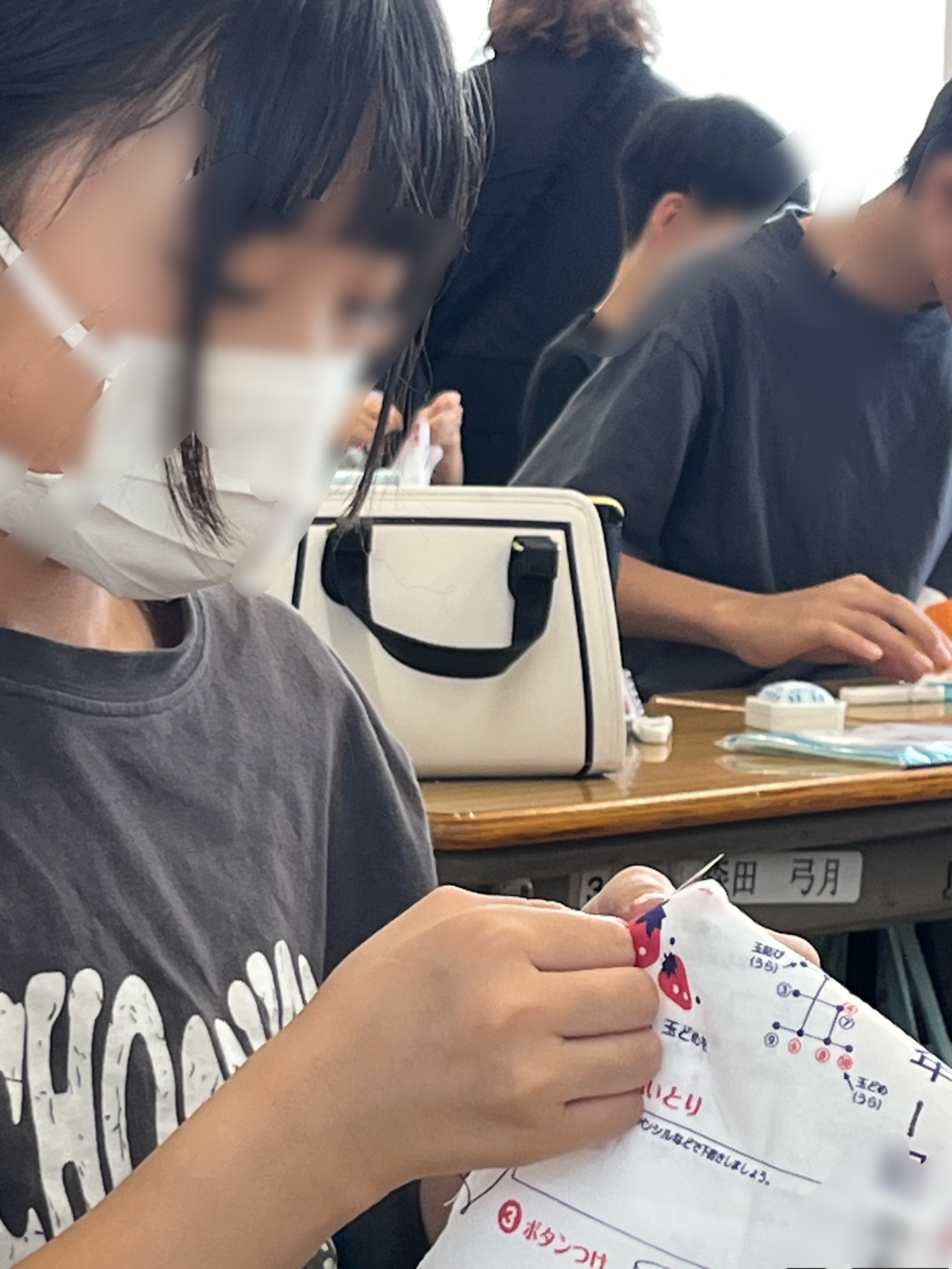 玉止め、玉結び3