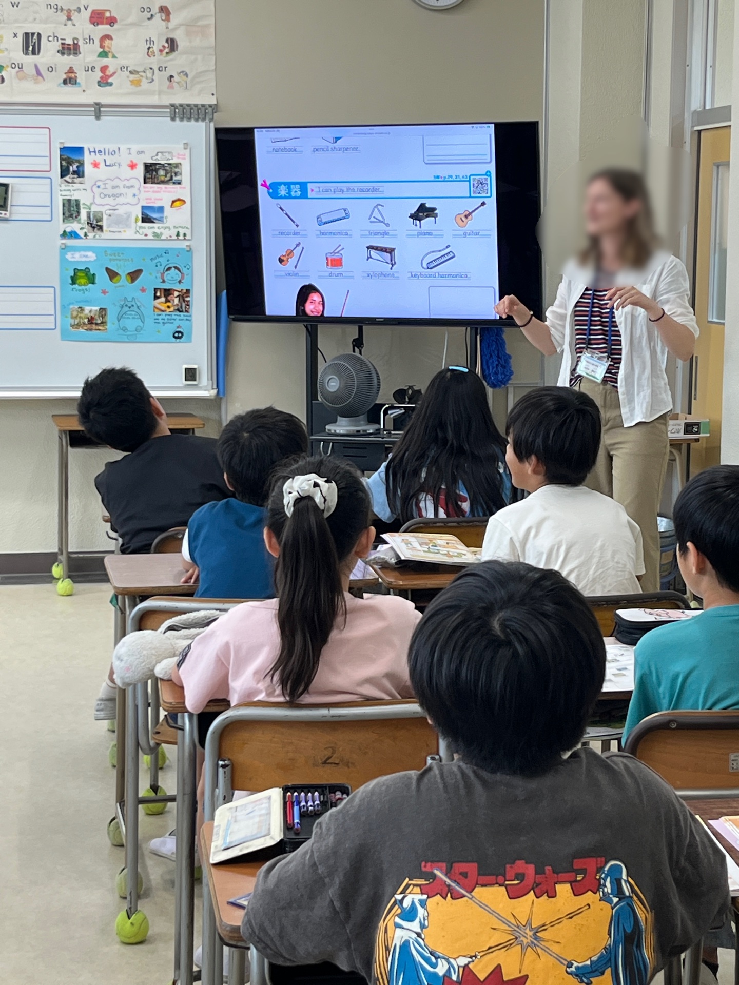 ALTの先生のお手本です