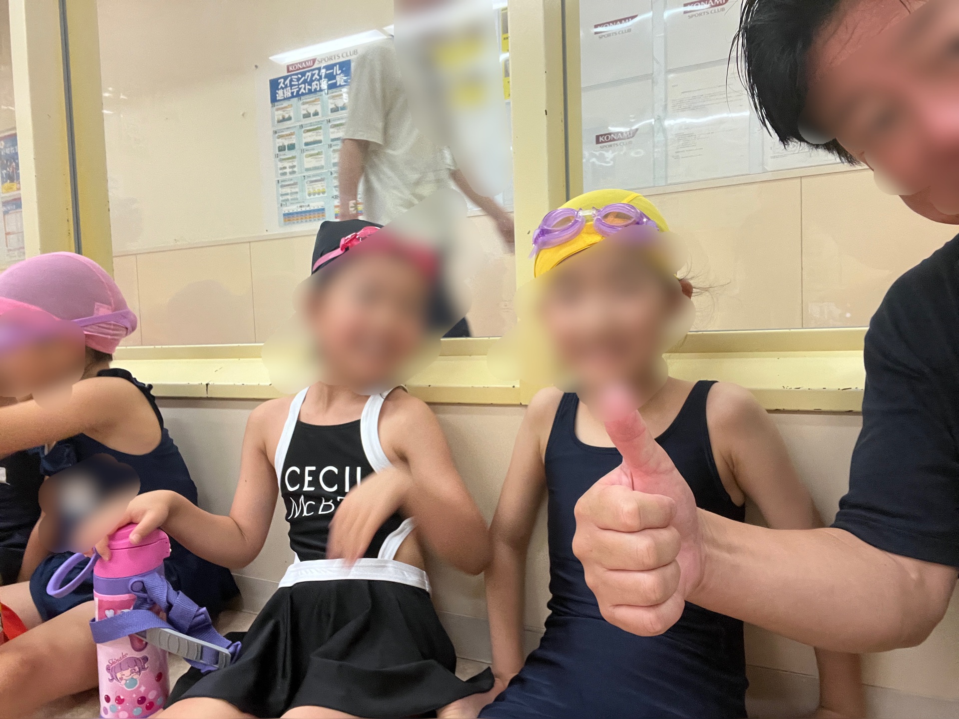 こちらは、入水前