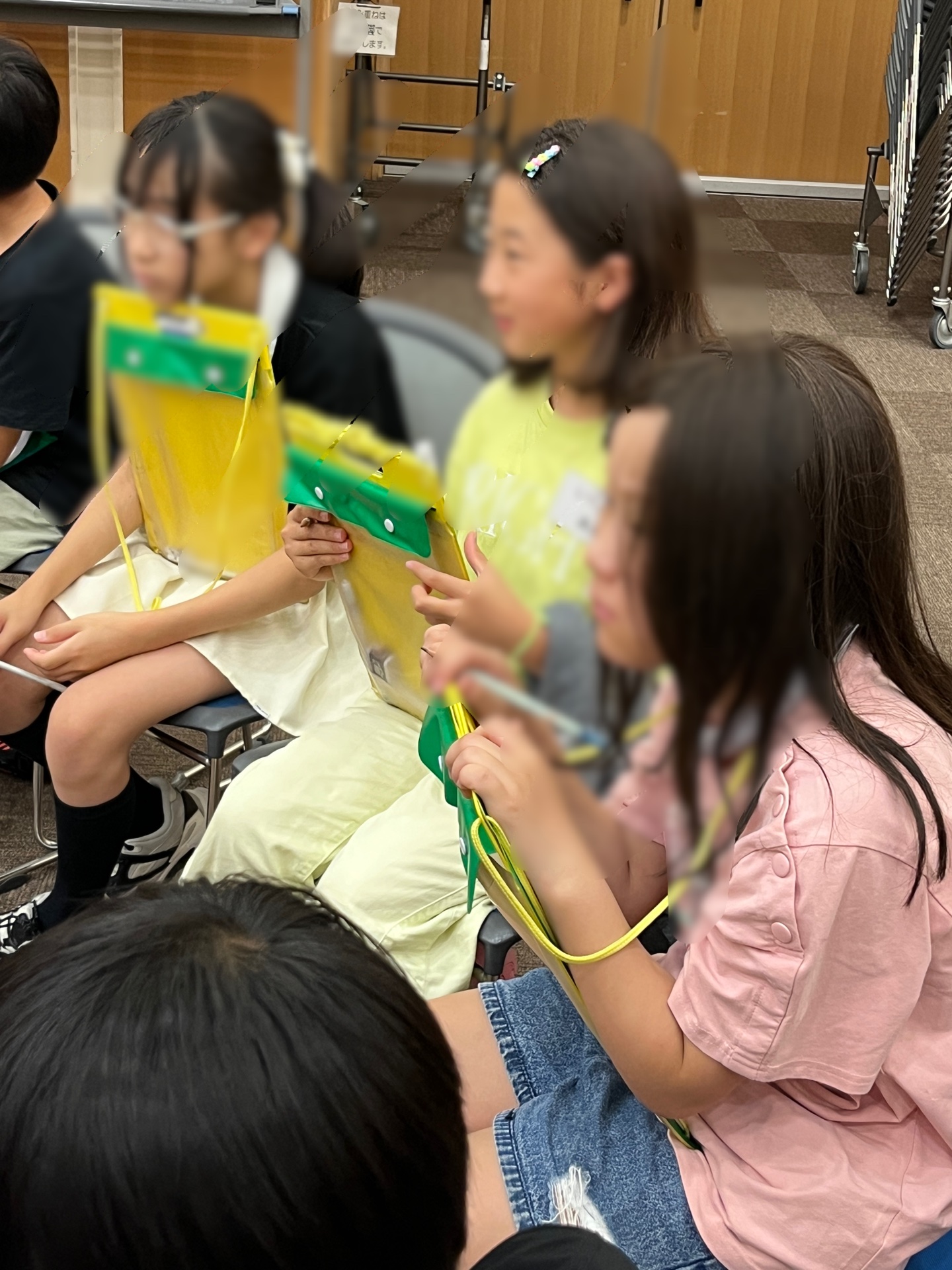 笑顔でコミュニケーション