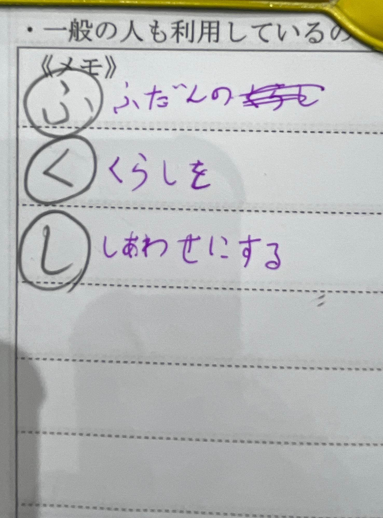 ふだんのくらしを幸せにする