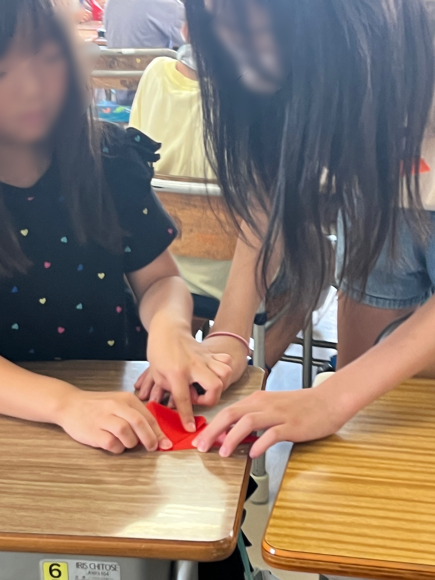 声をかけながら