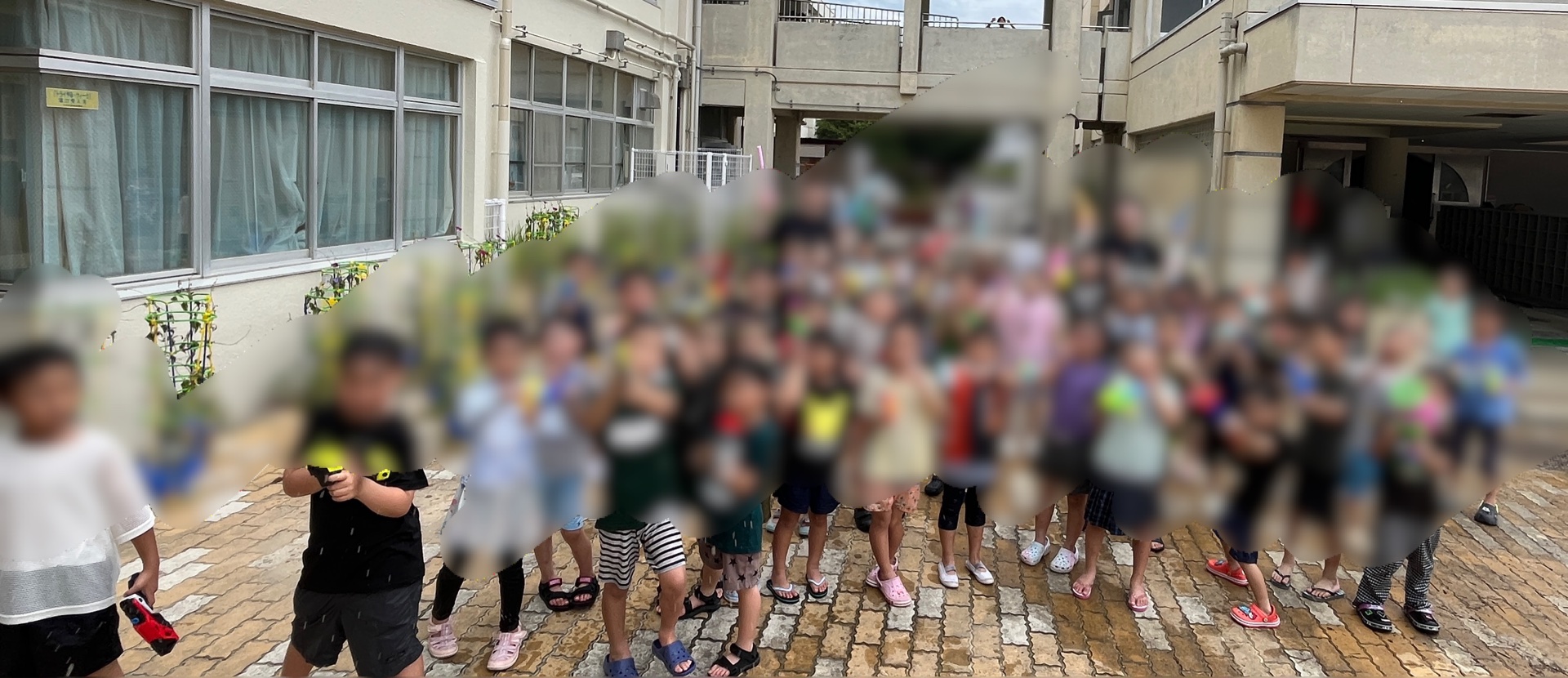 1年生で集合写真