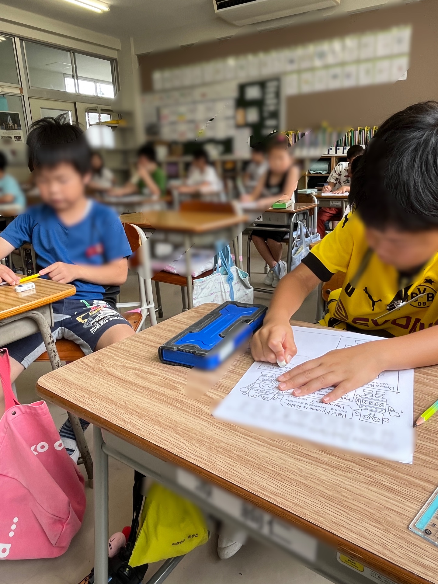 聞き取って、描いていく作業は、楽しそうでした