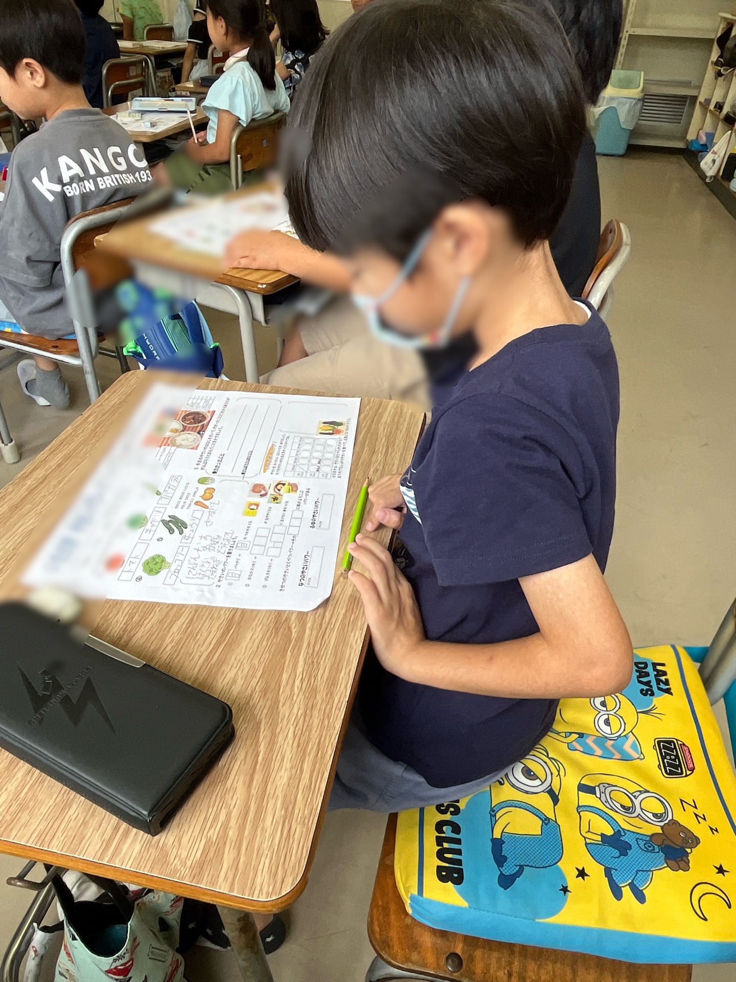 野菜を食べるとどんなパワーが発揮されるか考えています