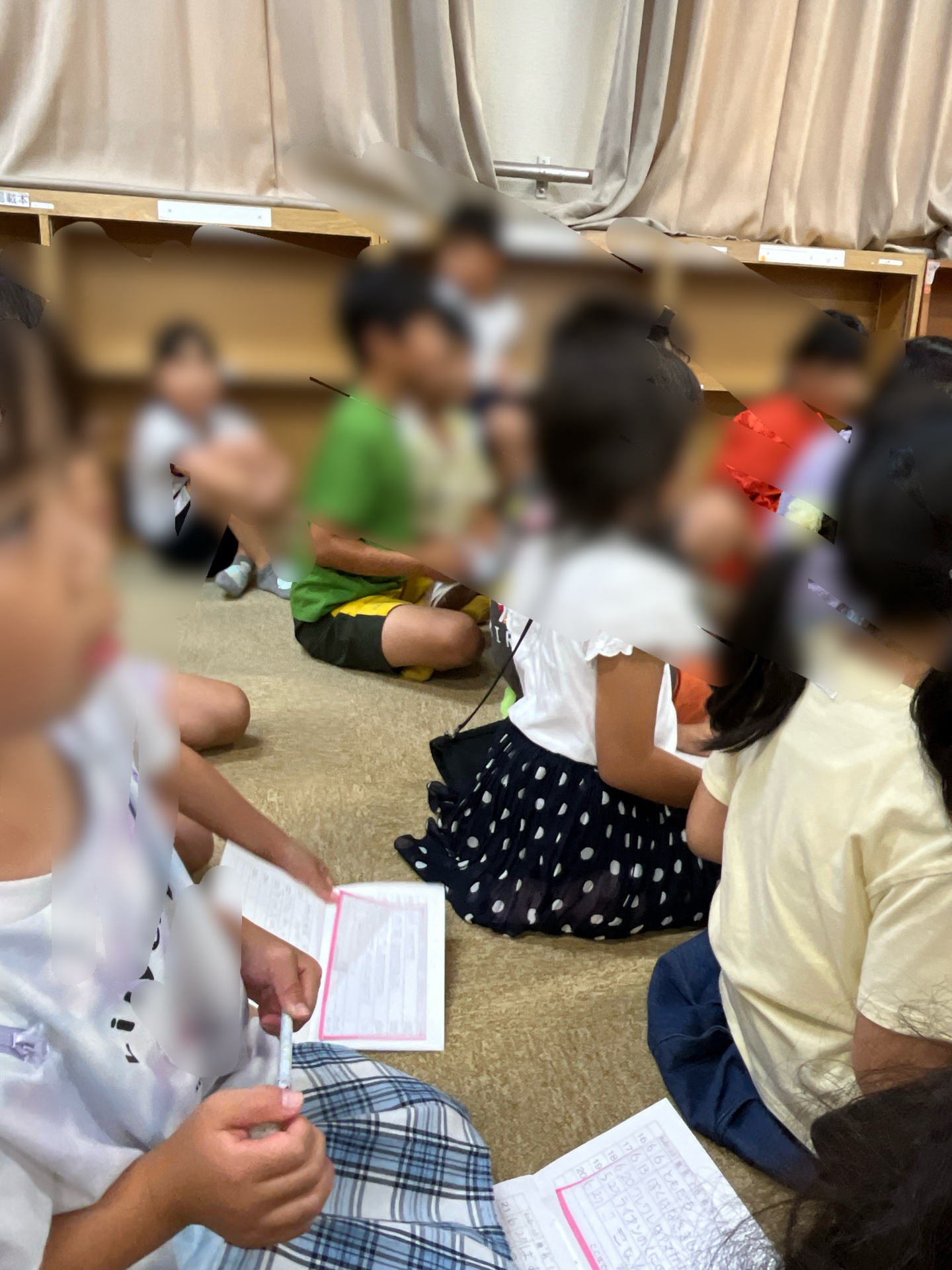 ドキドキの表情