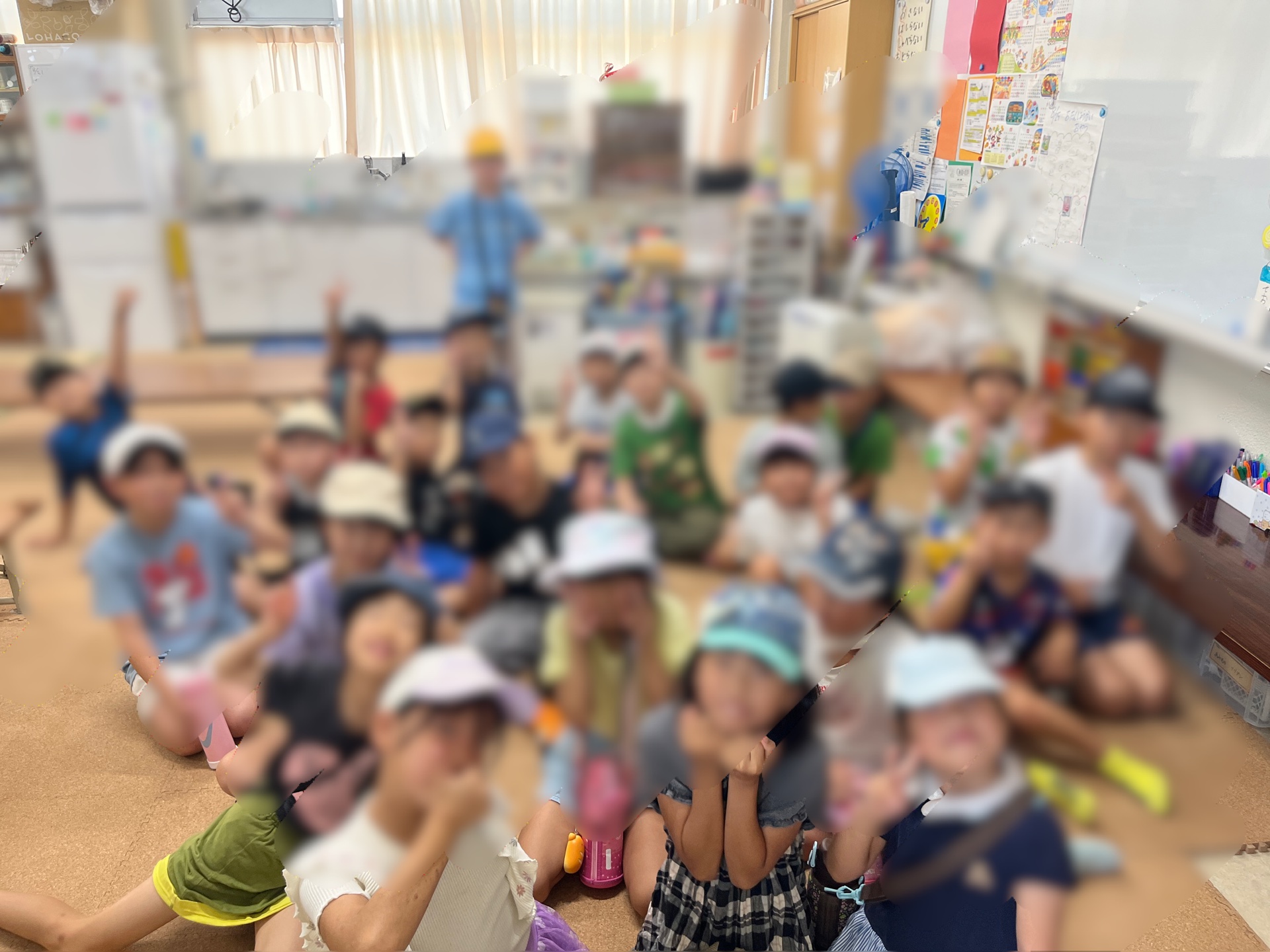 今からお話を聞いて、遊びに出ますよう