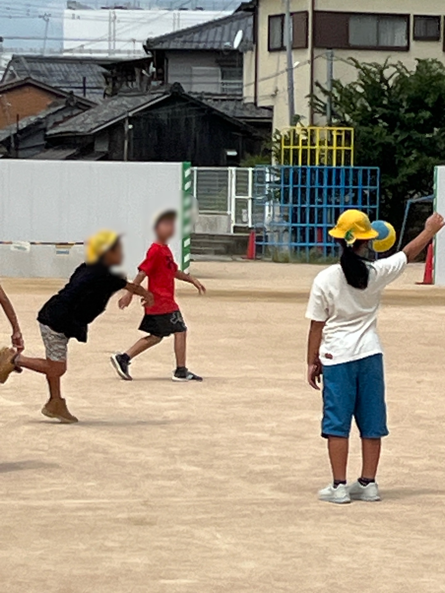 ドッジボールで元気もりもり