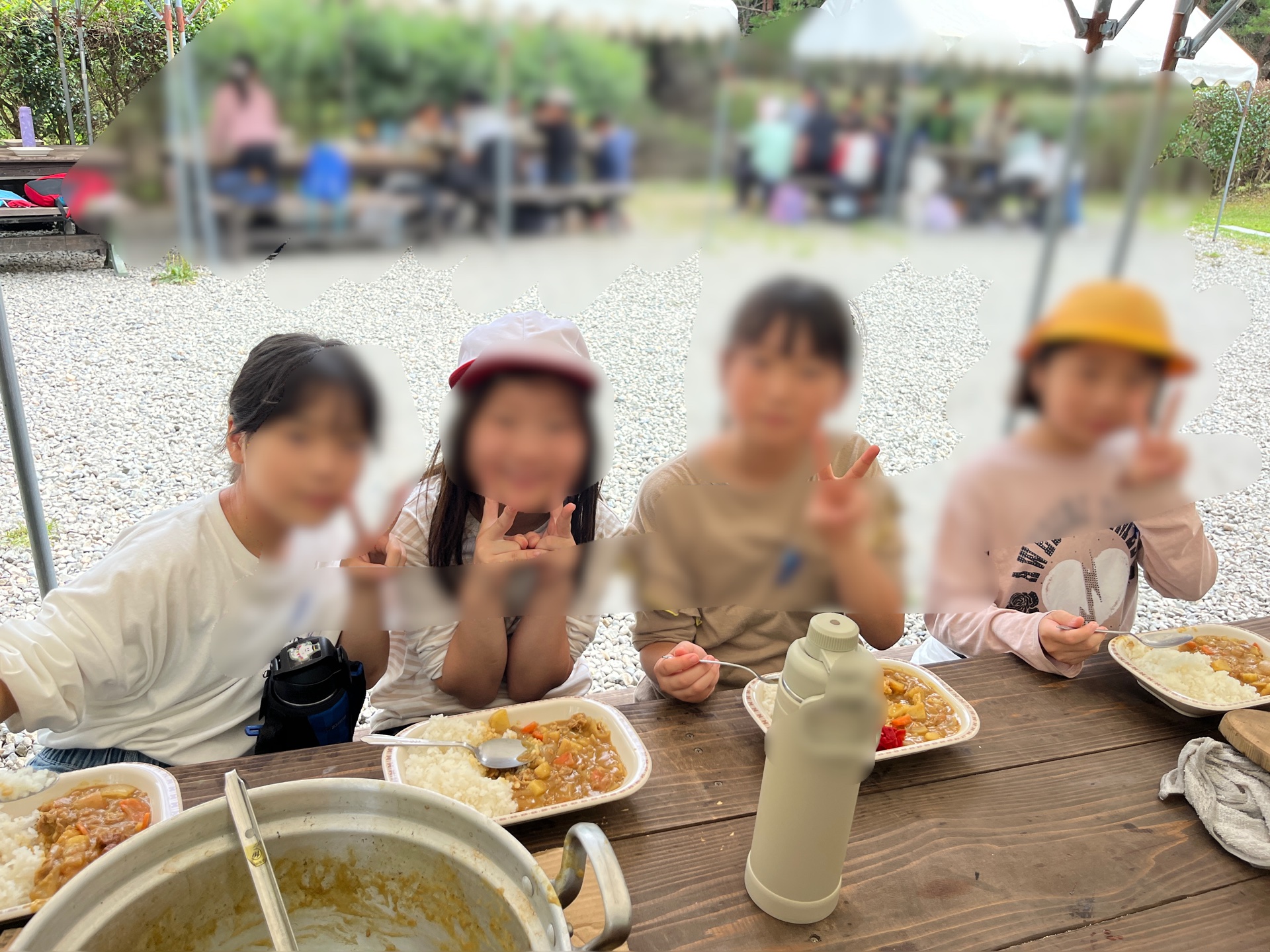 美味しいカレーもできました