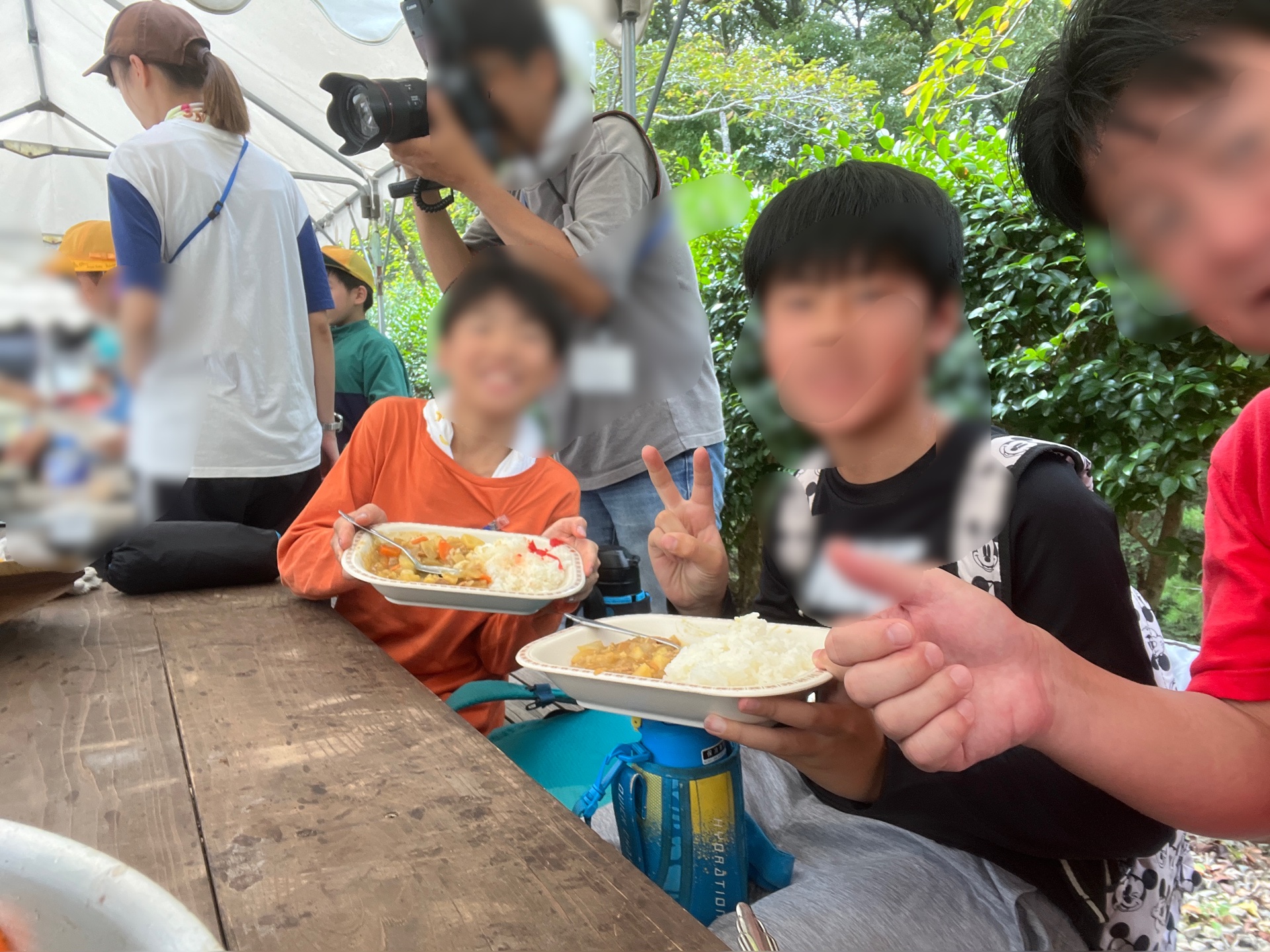 この笑顔が、うまさを物語っています