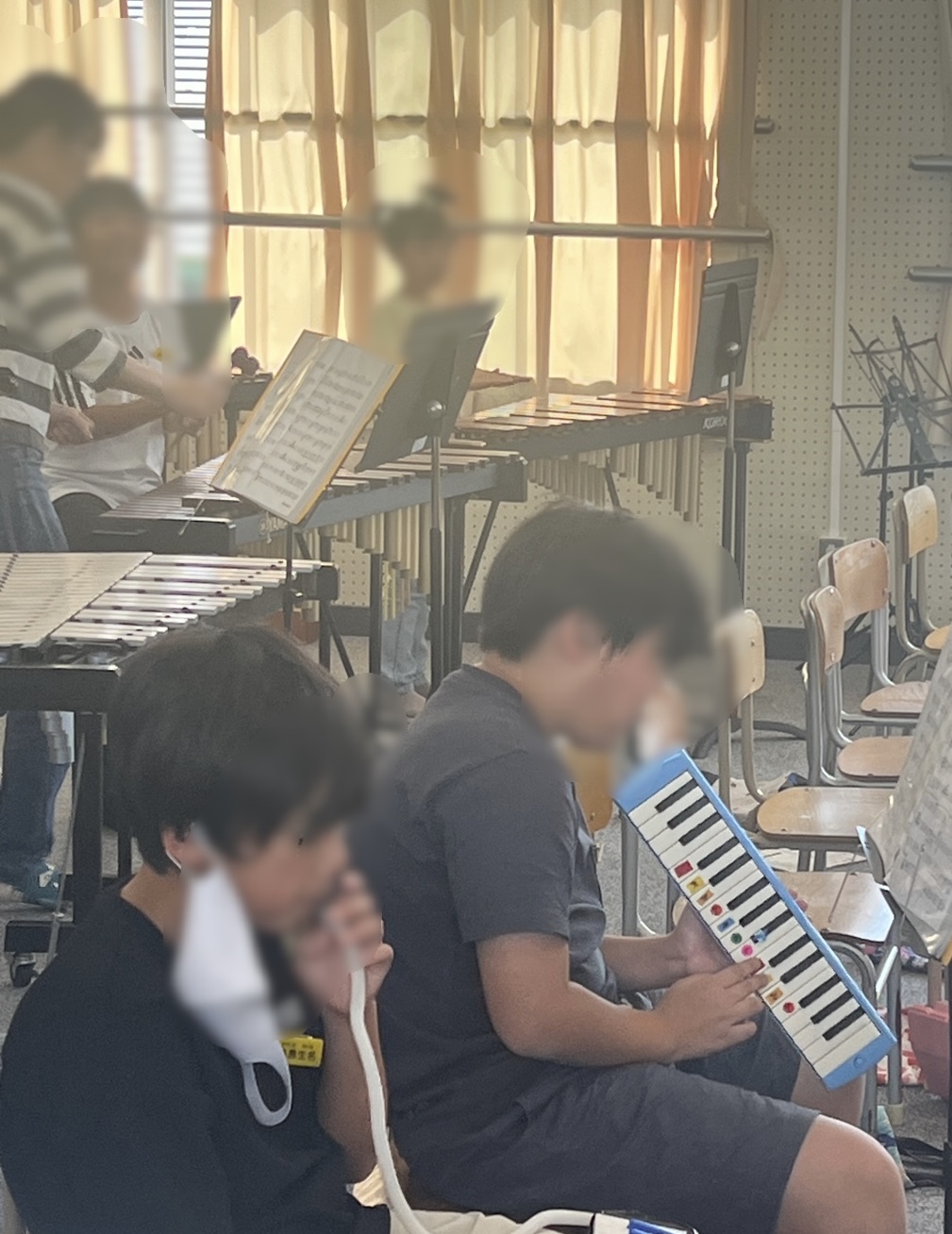 器楽ボランティアの方々のお力の大きいこと