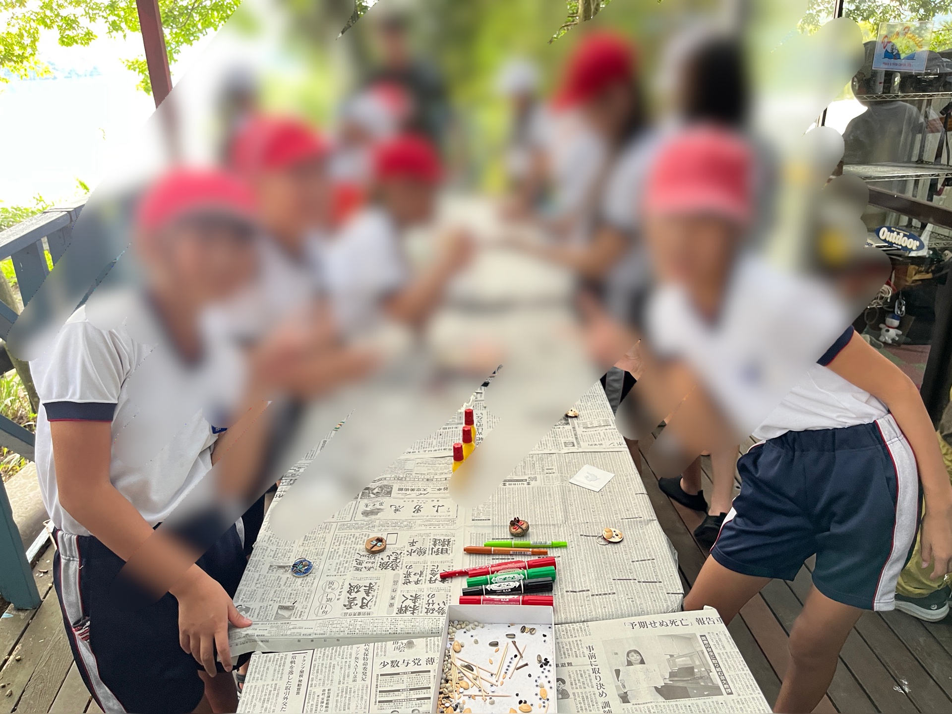 初日ですし、元気もりもり、発想もゆたか