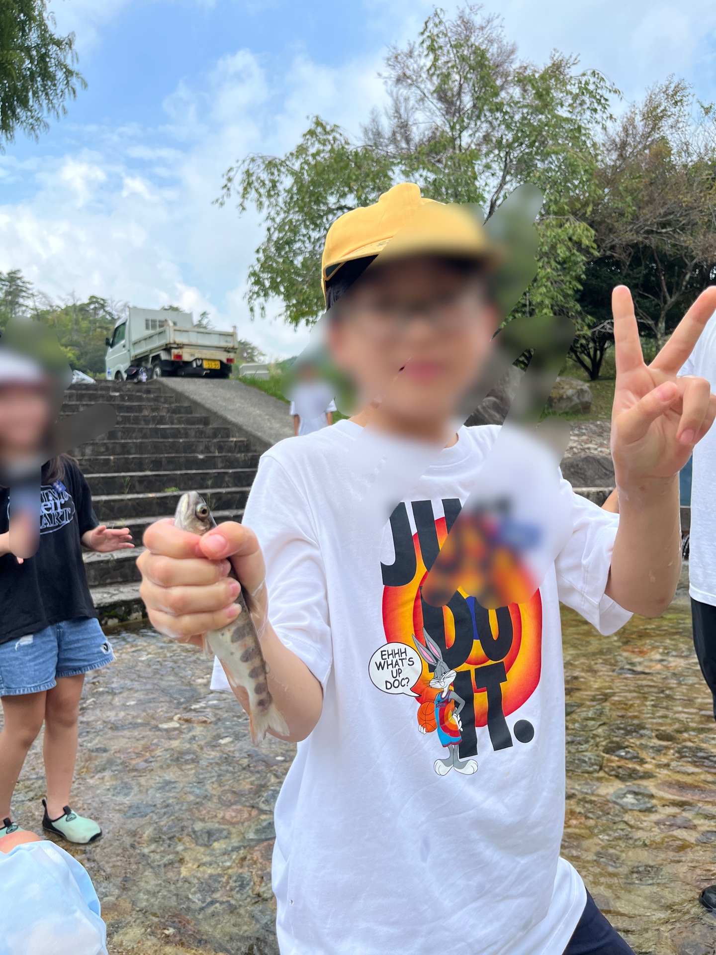 あまご、とったどー