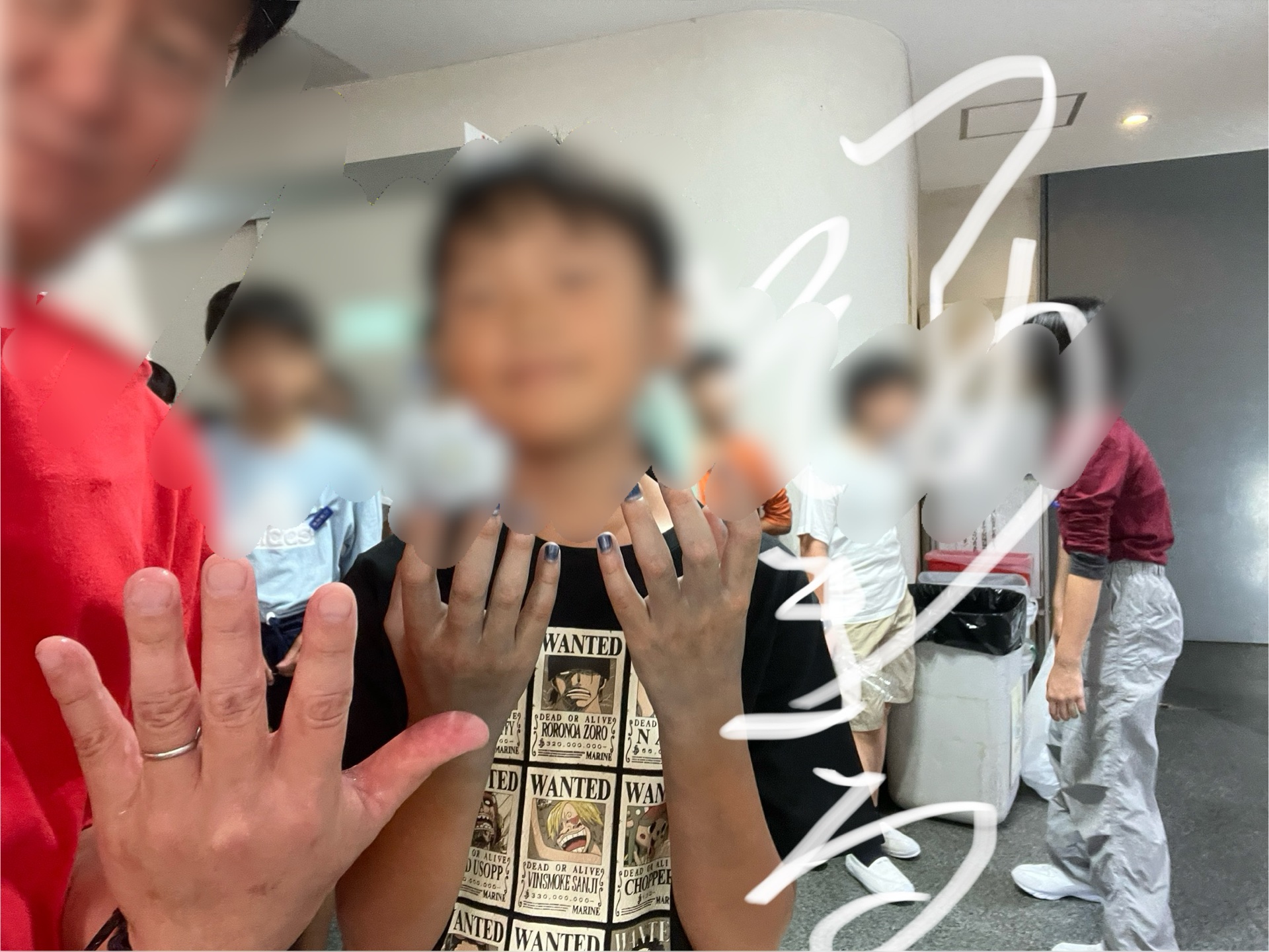 つめまで、藍ぞまっている