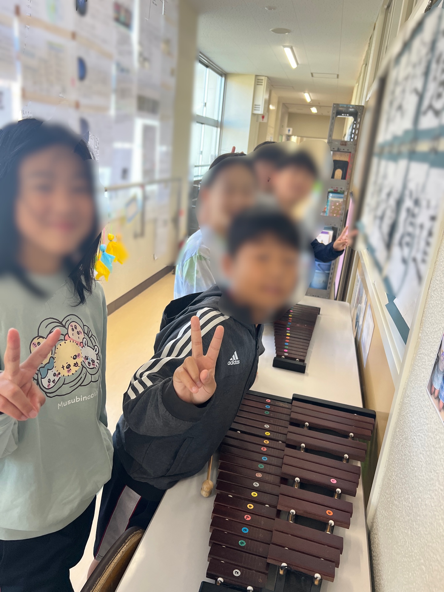 朝休みにしっかりと練習してる