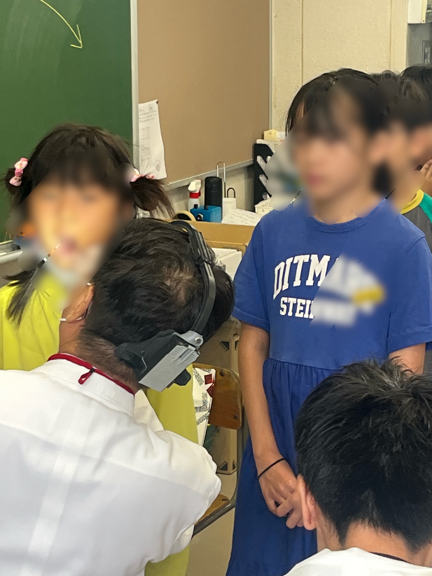 口の中を見てもらうのは、いつもドキドキ