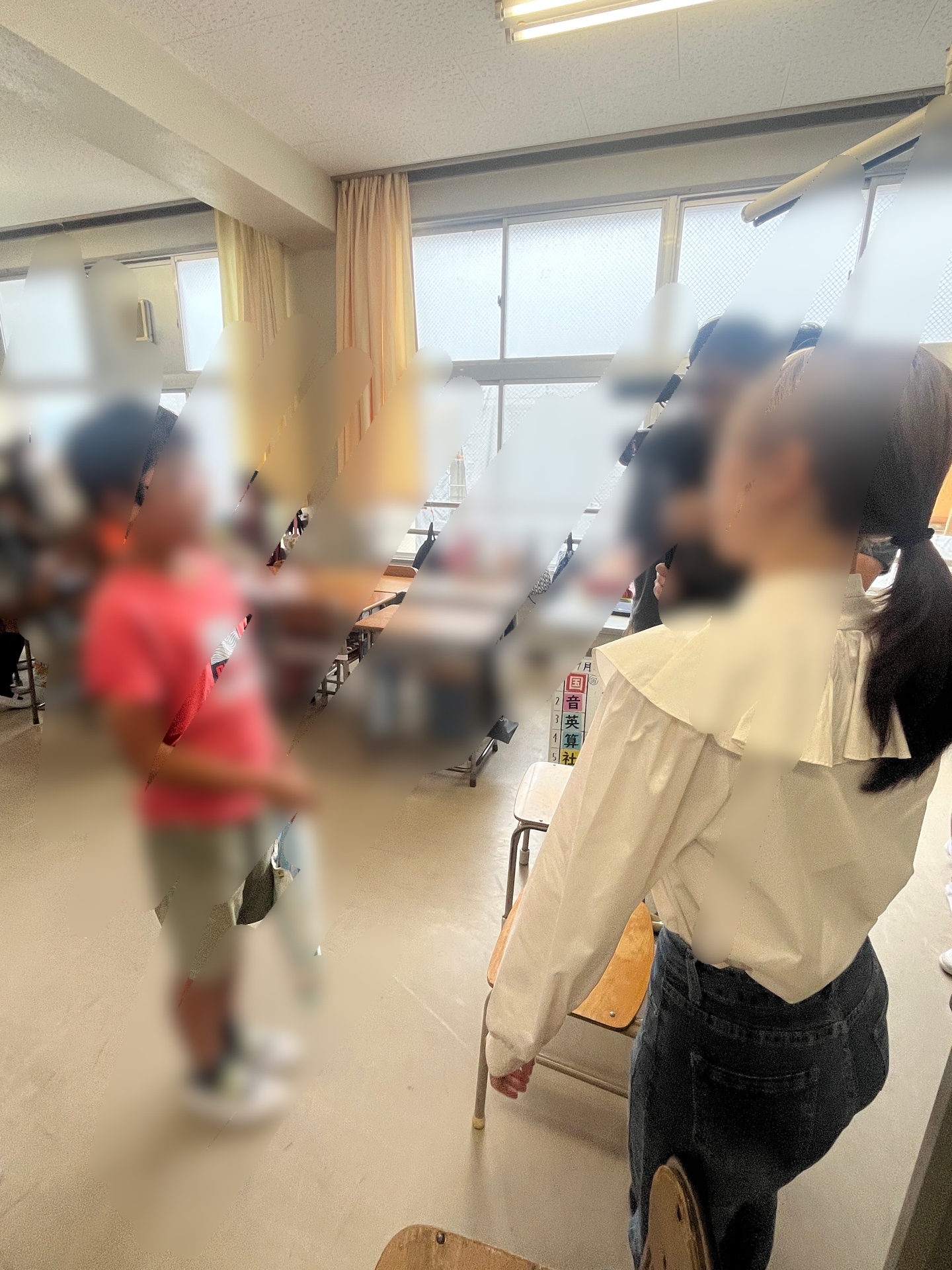 気持ちを伝える6年生