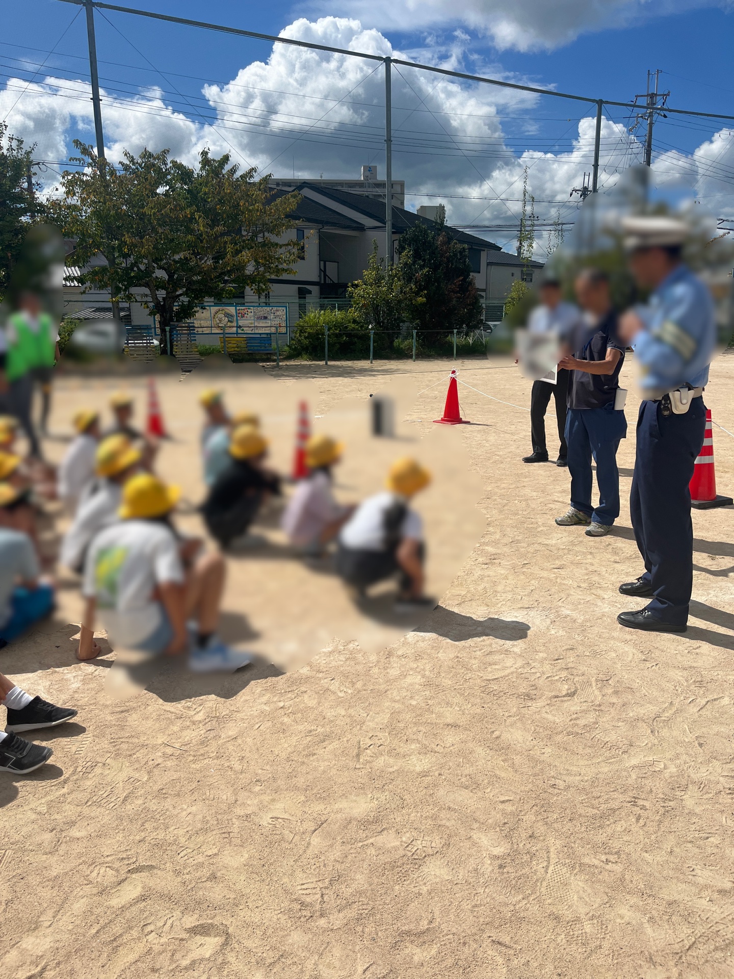 警察の方からも大切な心得を聞きました