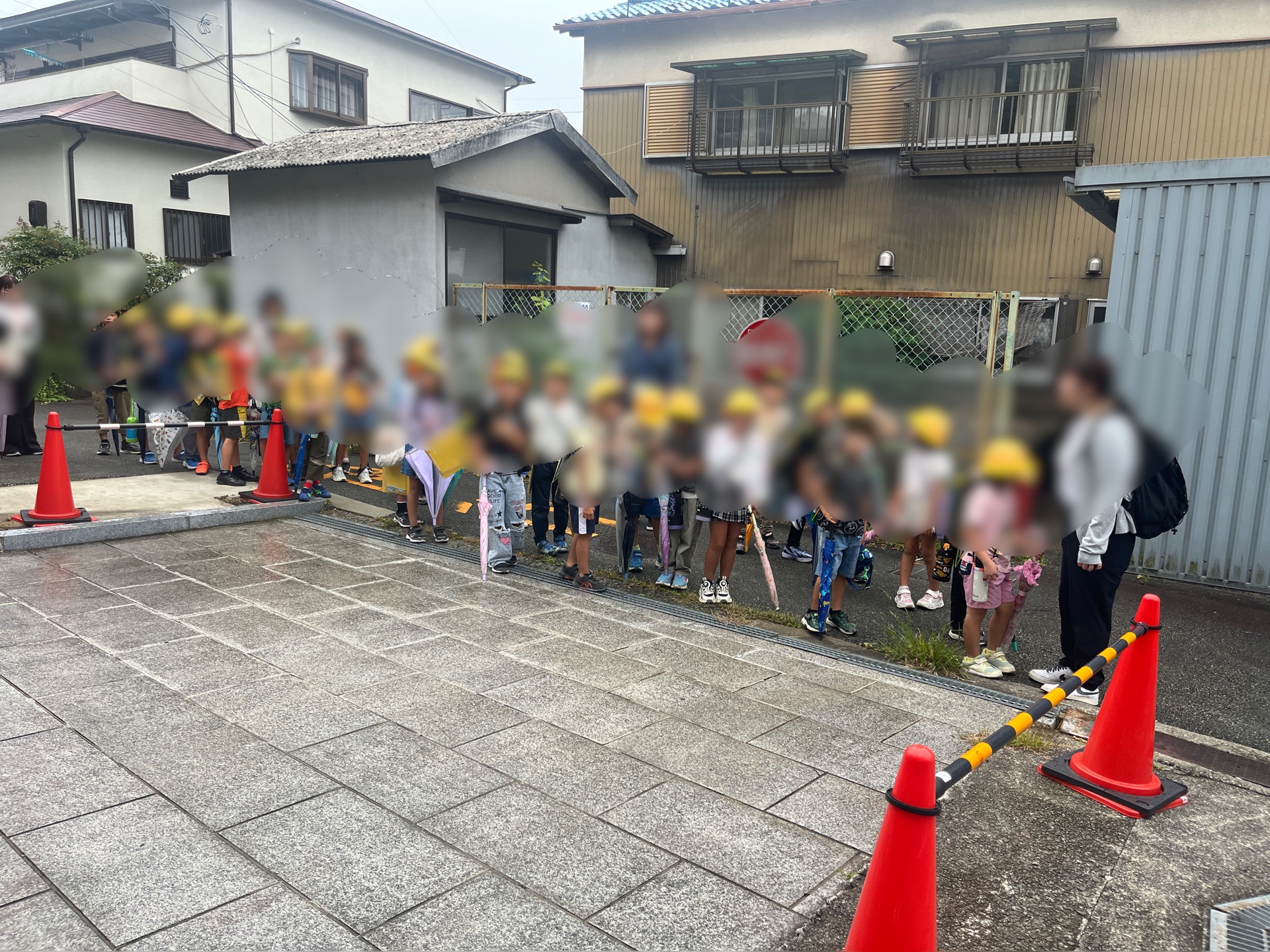 帰り道に、水の場も確認