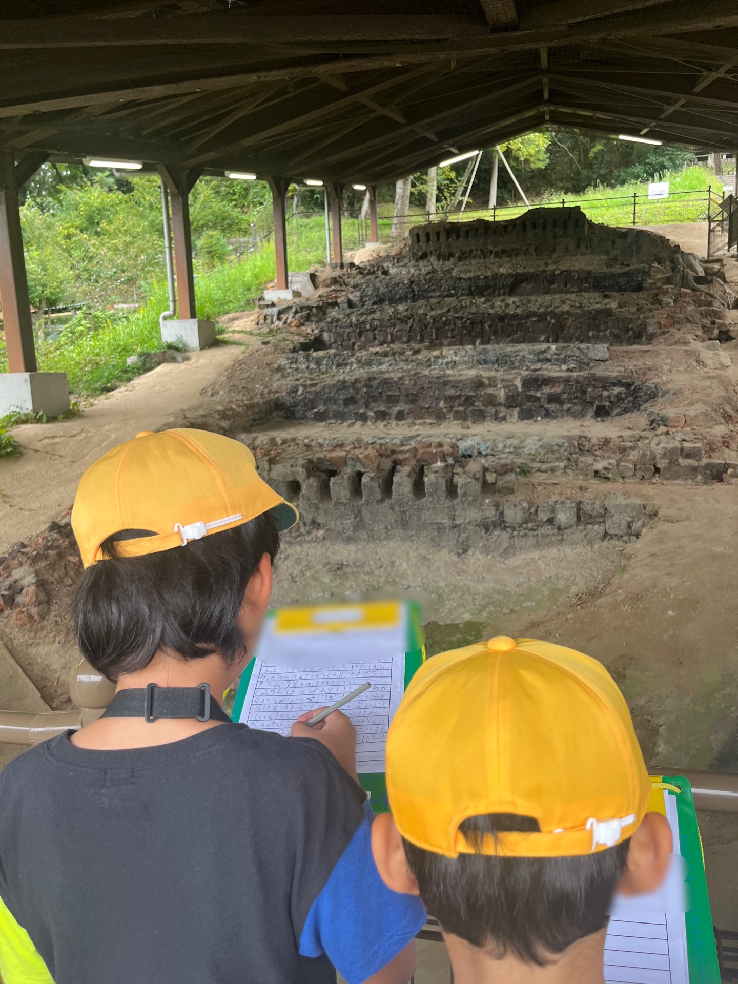 圧倒されていました