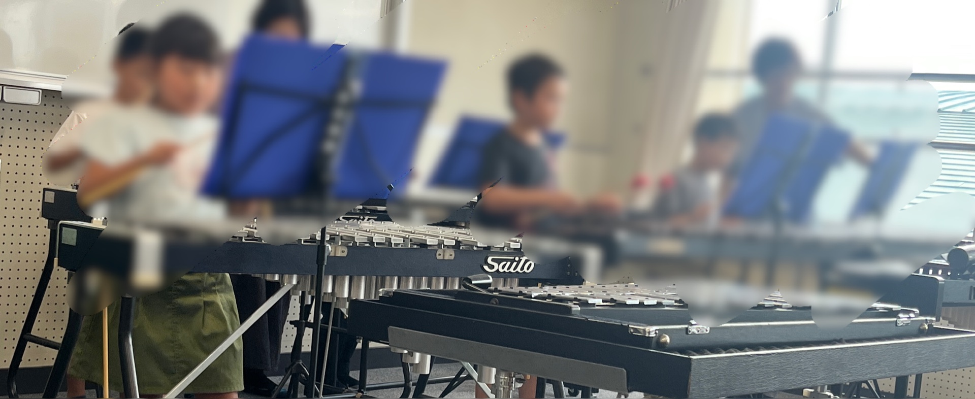 木琴鉄琴も頑張る