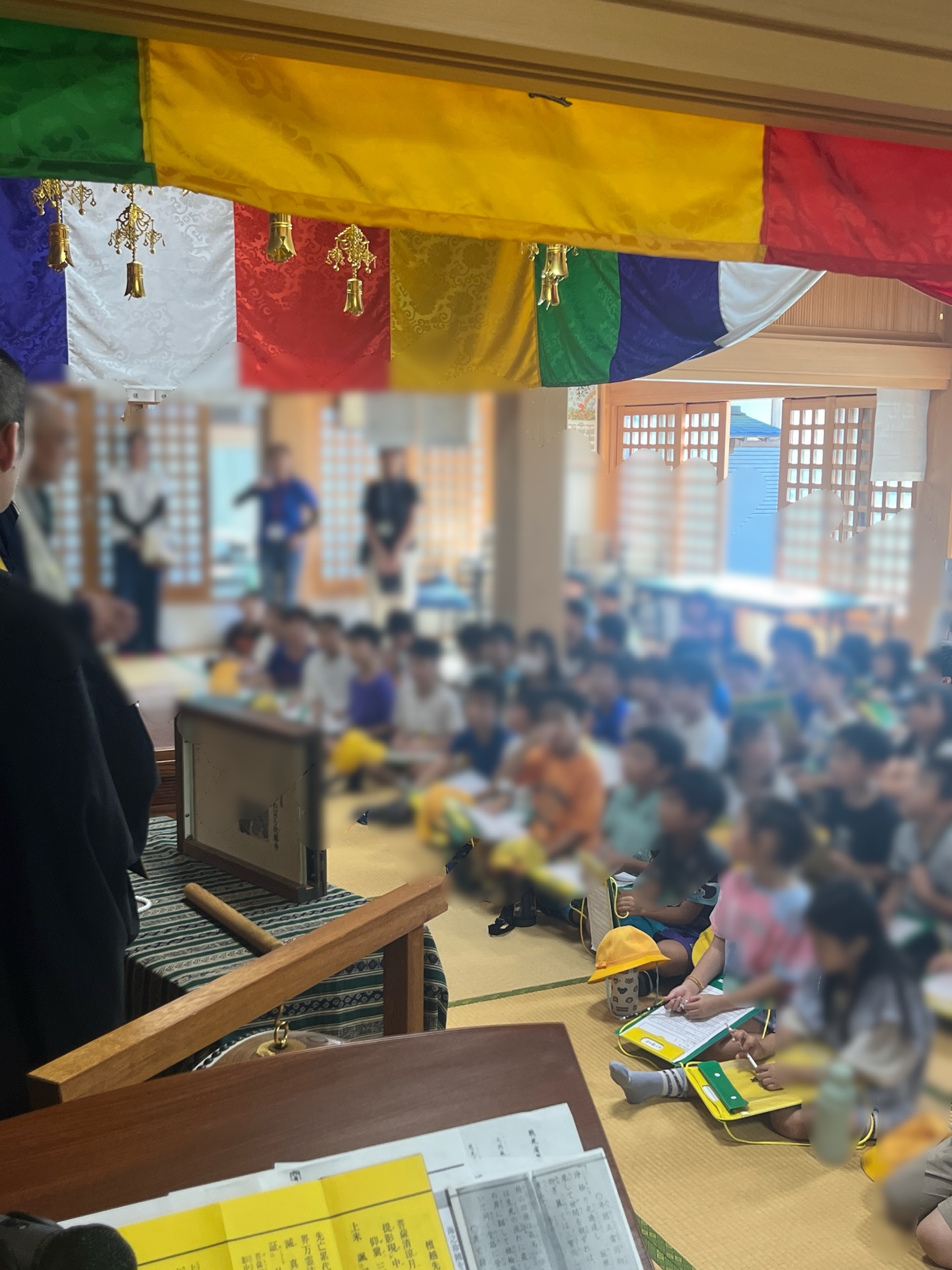 紙芝居も用意してくださってて