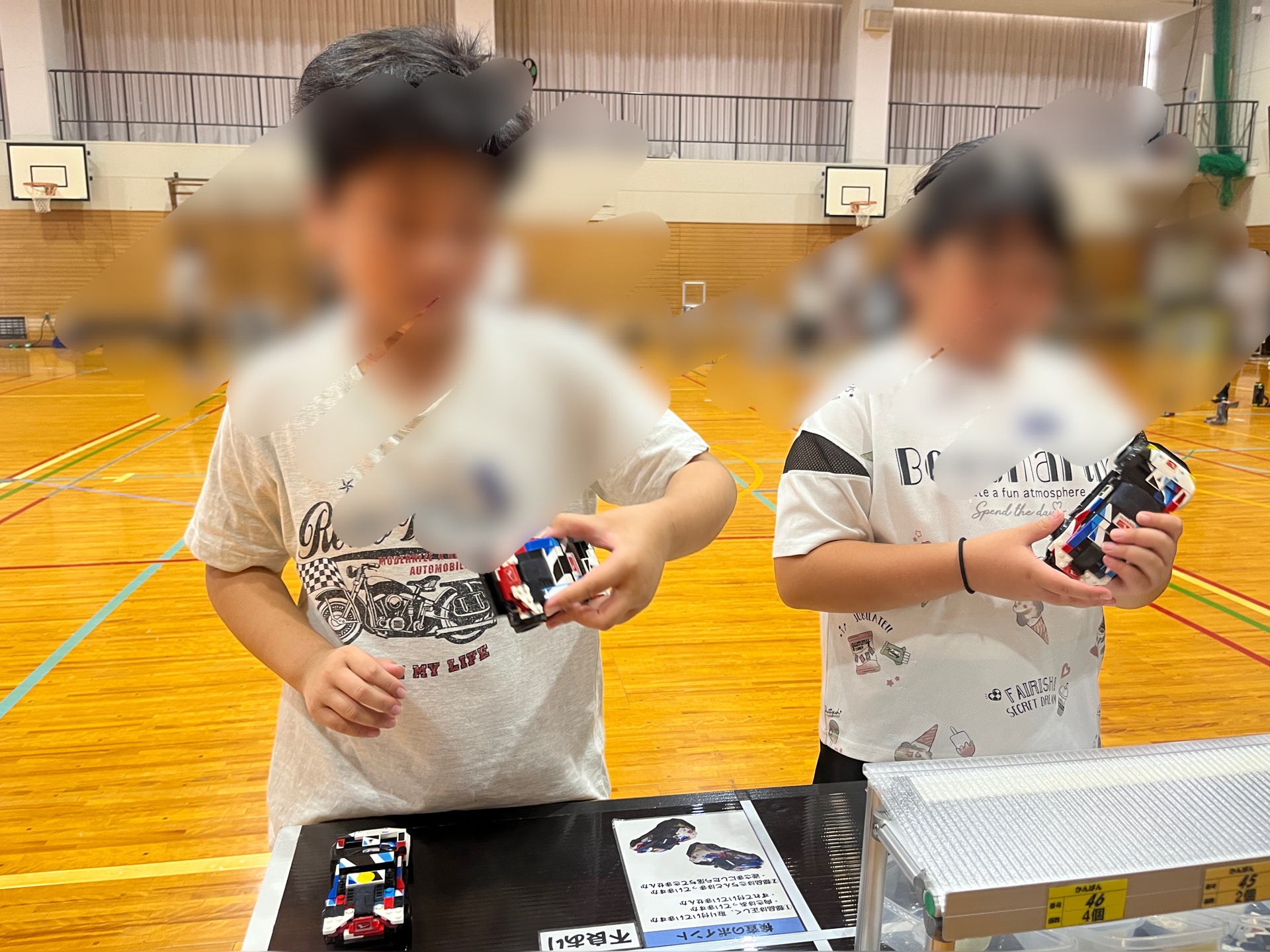 出来上がりをチェックもします