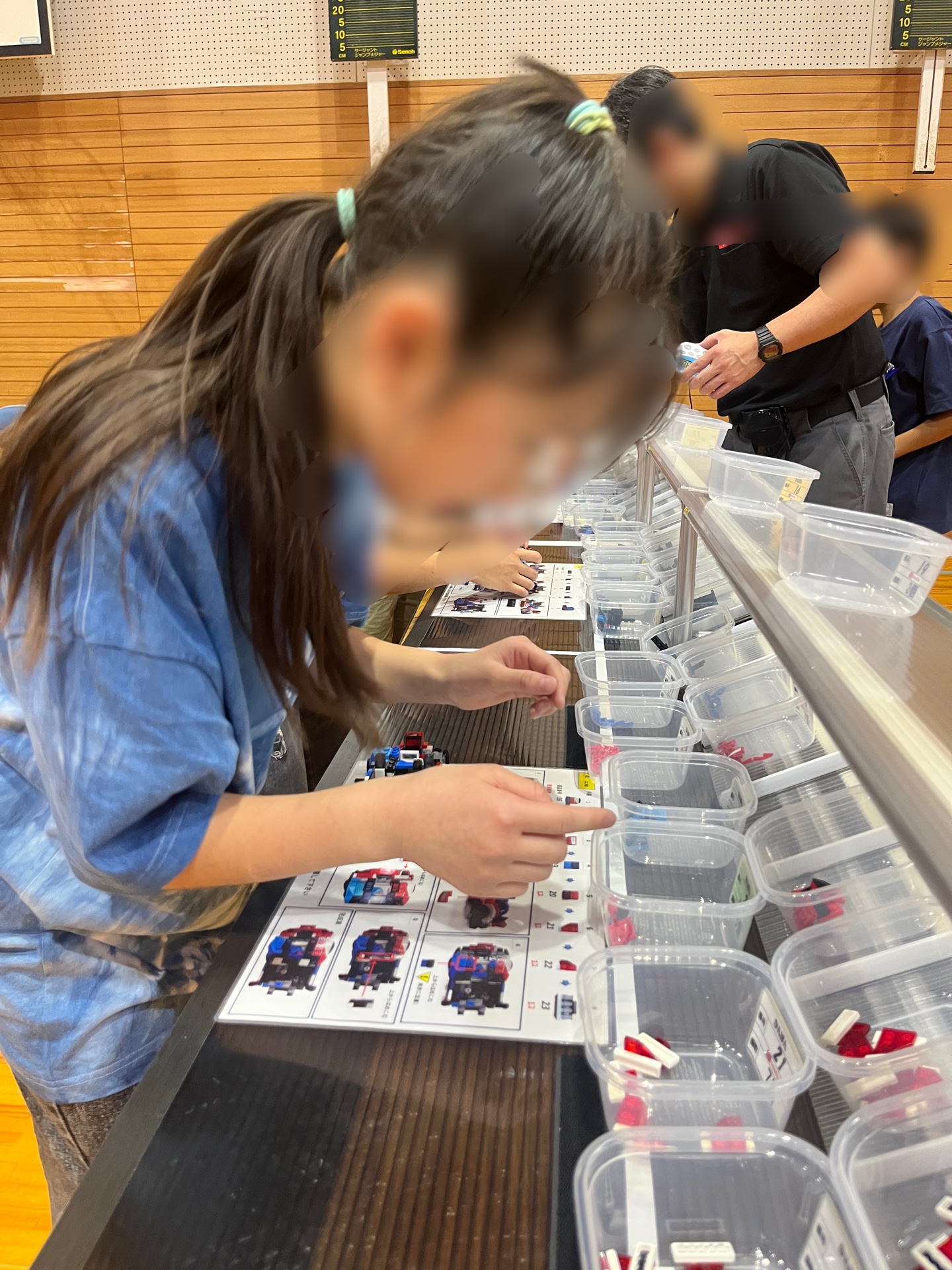 ひとつひとつをチャックします