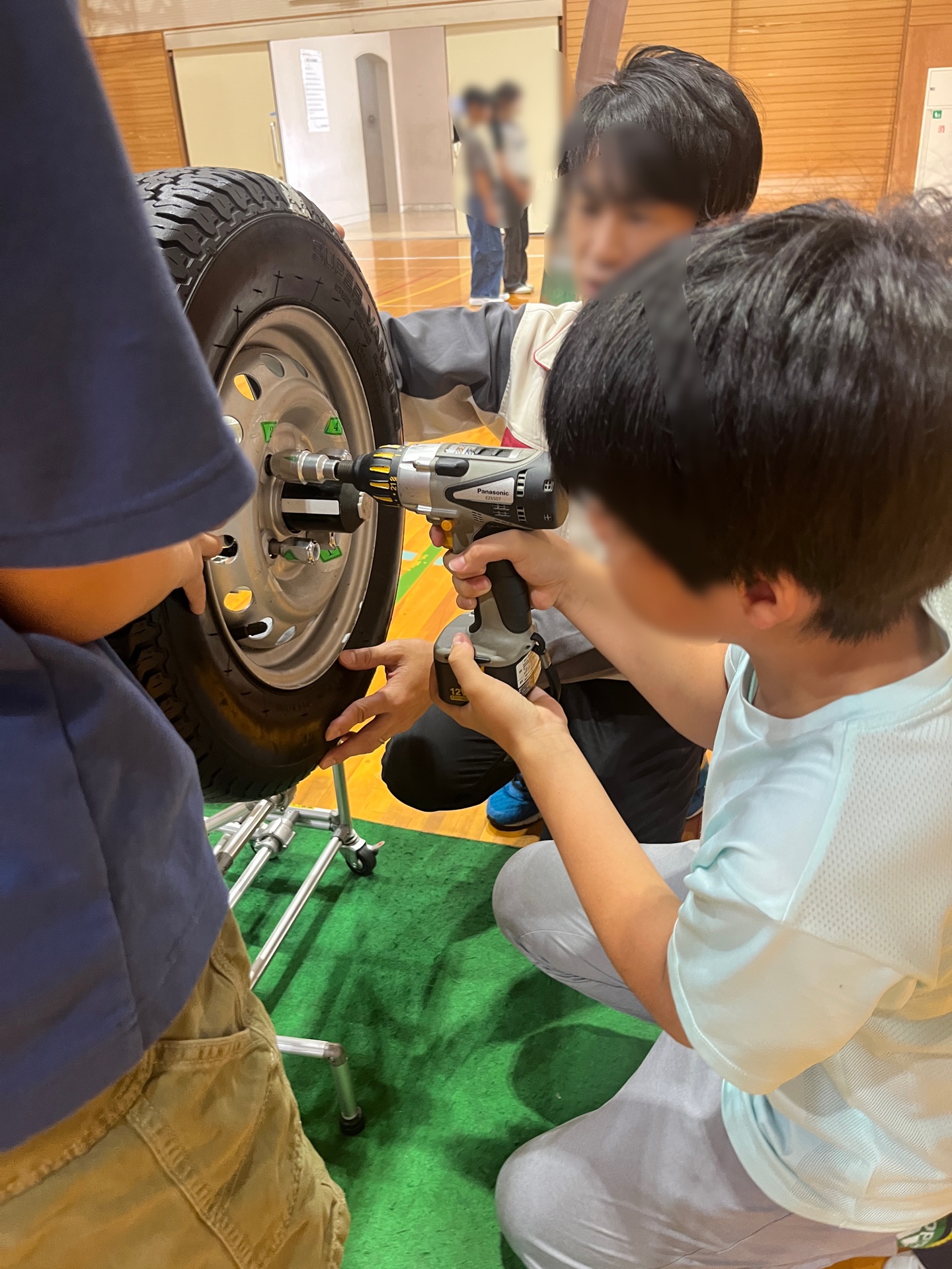 ねじの順番もばっちり