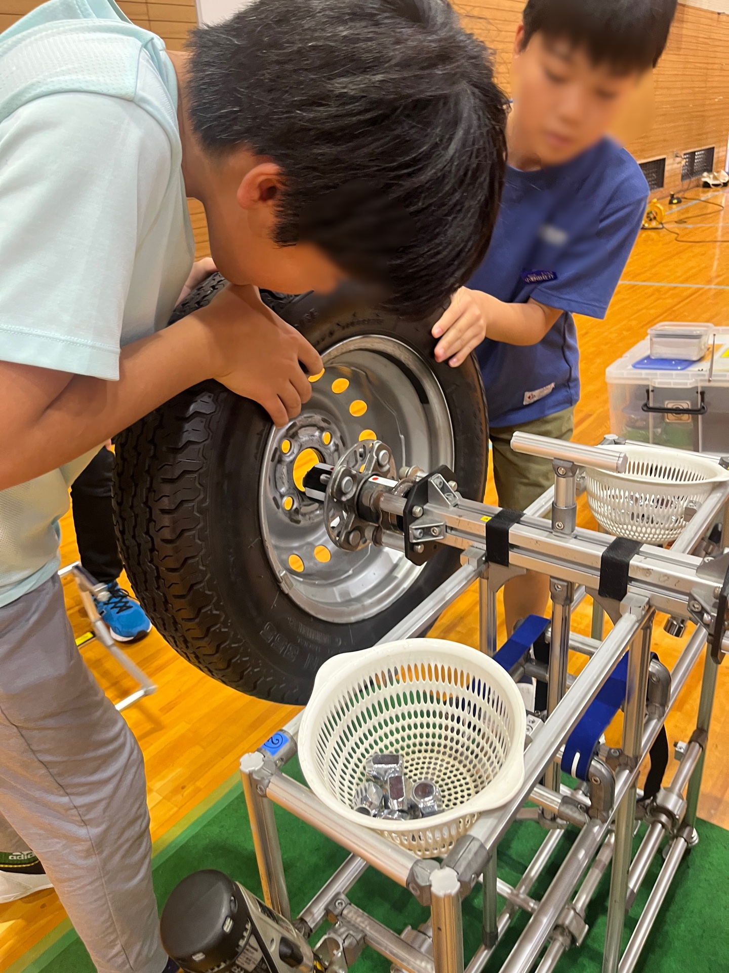 外すときも一緒